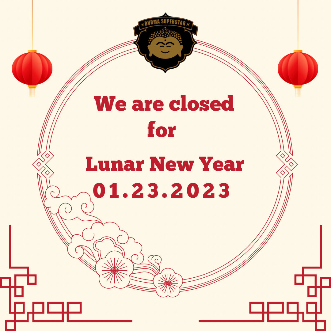 Dear valued customers,​​​​​​​​
​​​​​​​​
We will be closed for Lunar New Year celebrations on 1/23/2023 so that our team can spend quality time with their family. We apologize for any inconvenience this may cause and look forward to serving you again 