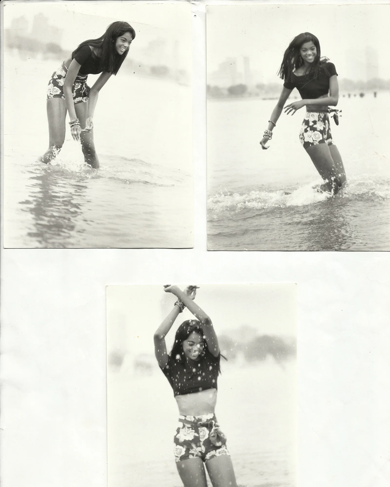 Shots from a photo shoot in Chicago from my teen years.