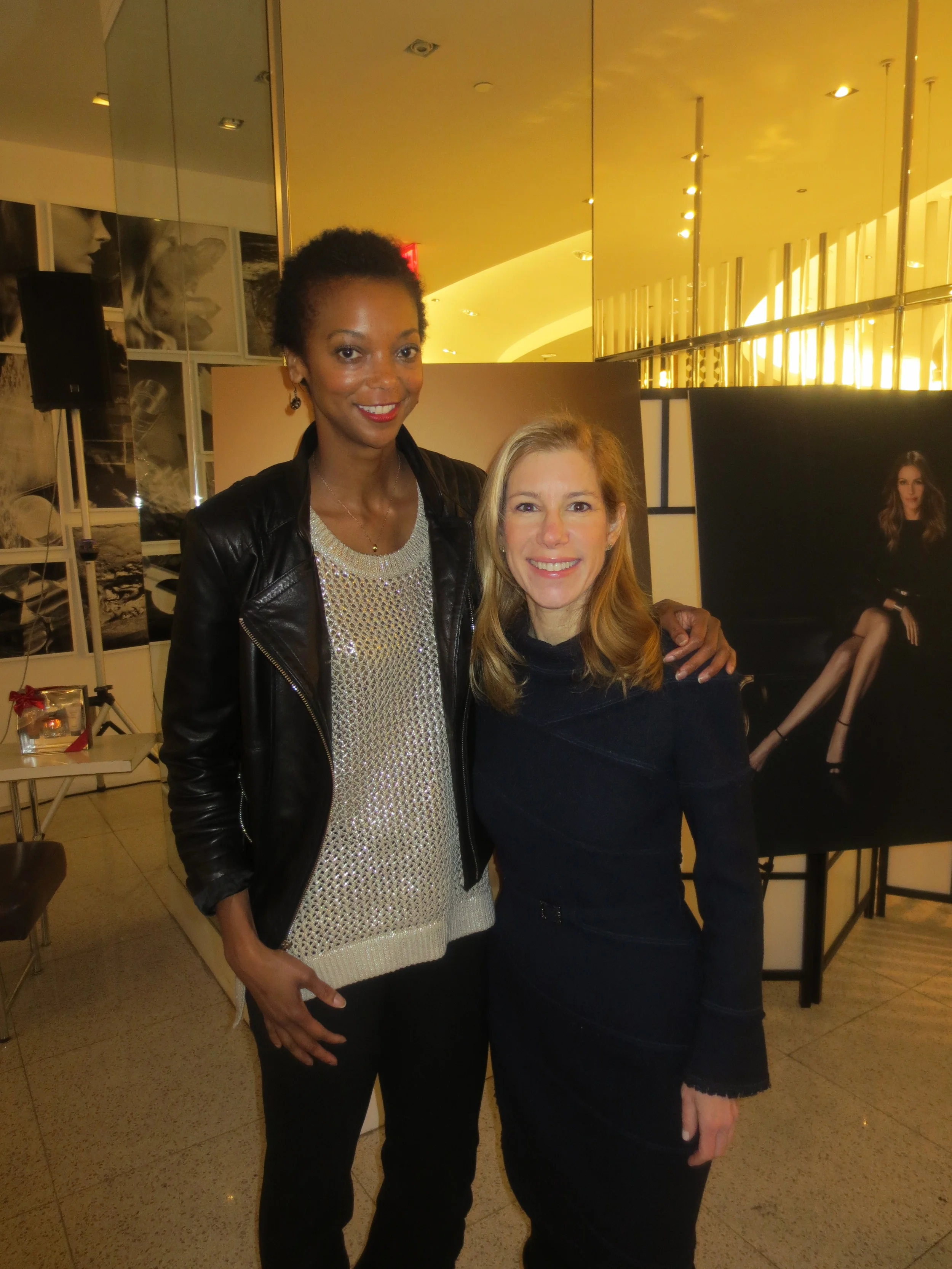With writer Janice Schacter Lintz.