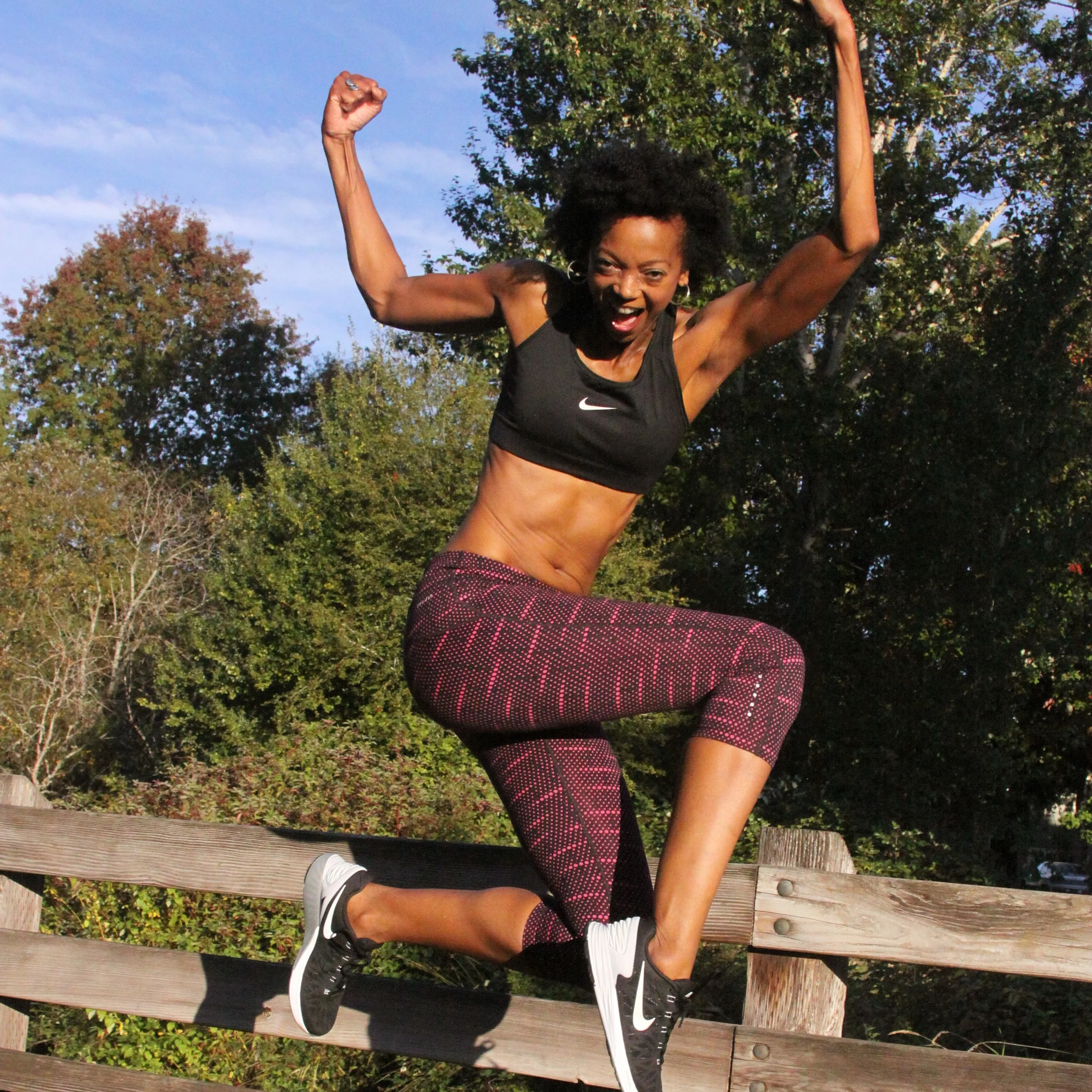 And feelin' good like a lady should on a test shoot! Photo credit: Kimmie Fadem