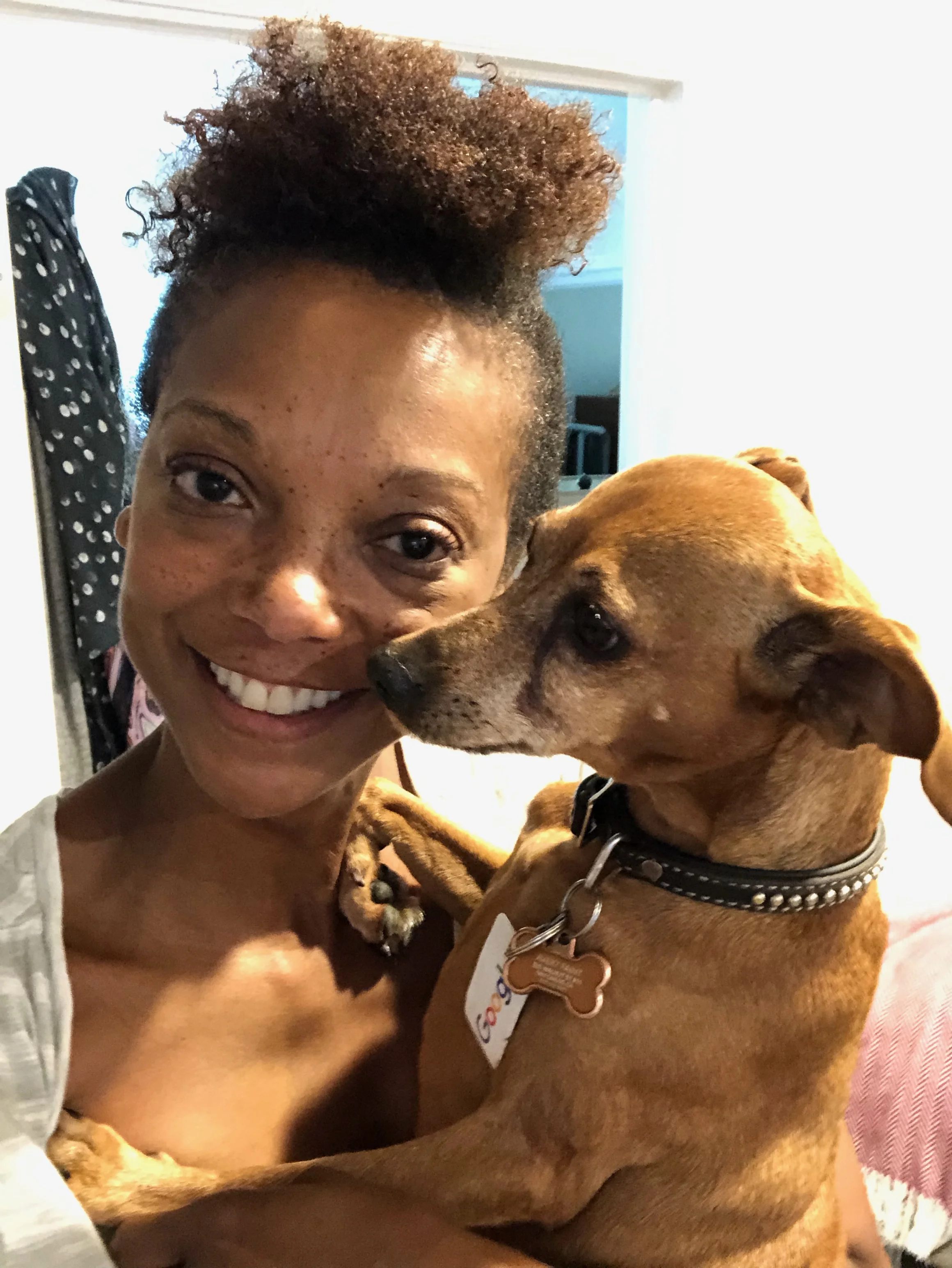With my best girl.