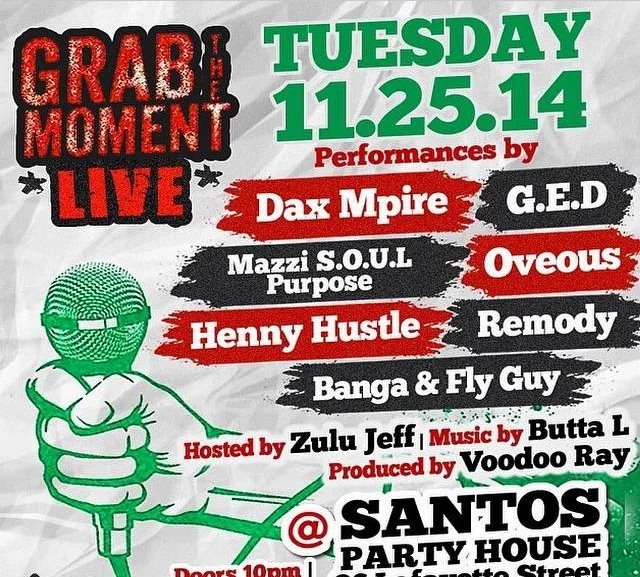 GRAB THE MOMENT LIVE