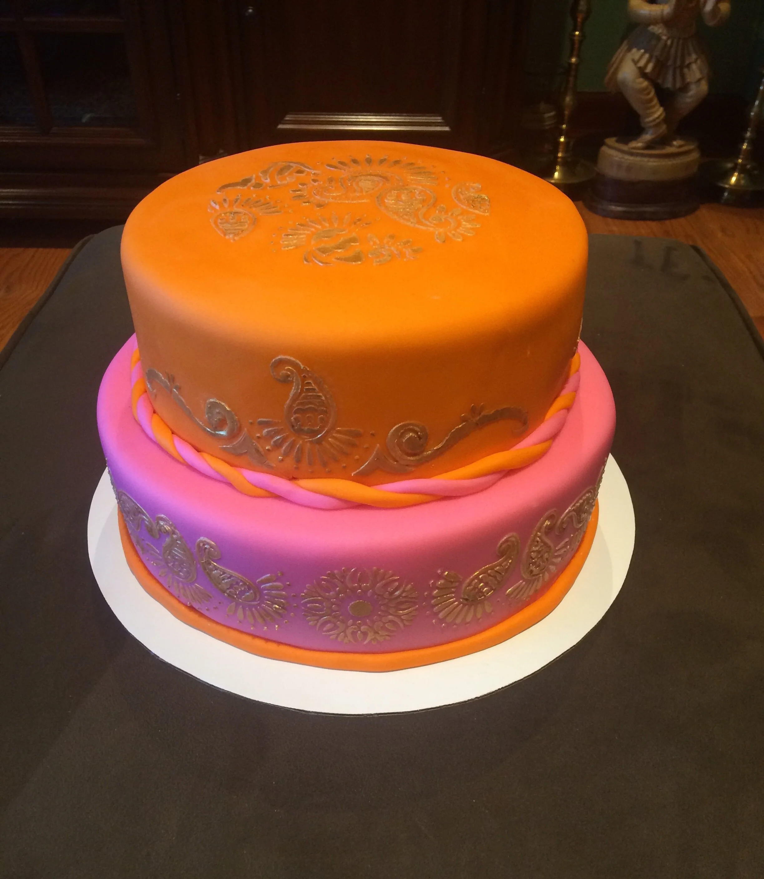 Fondant Tiered Cakes