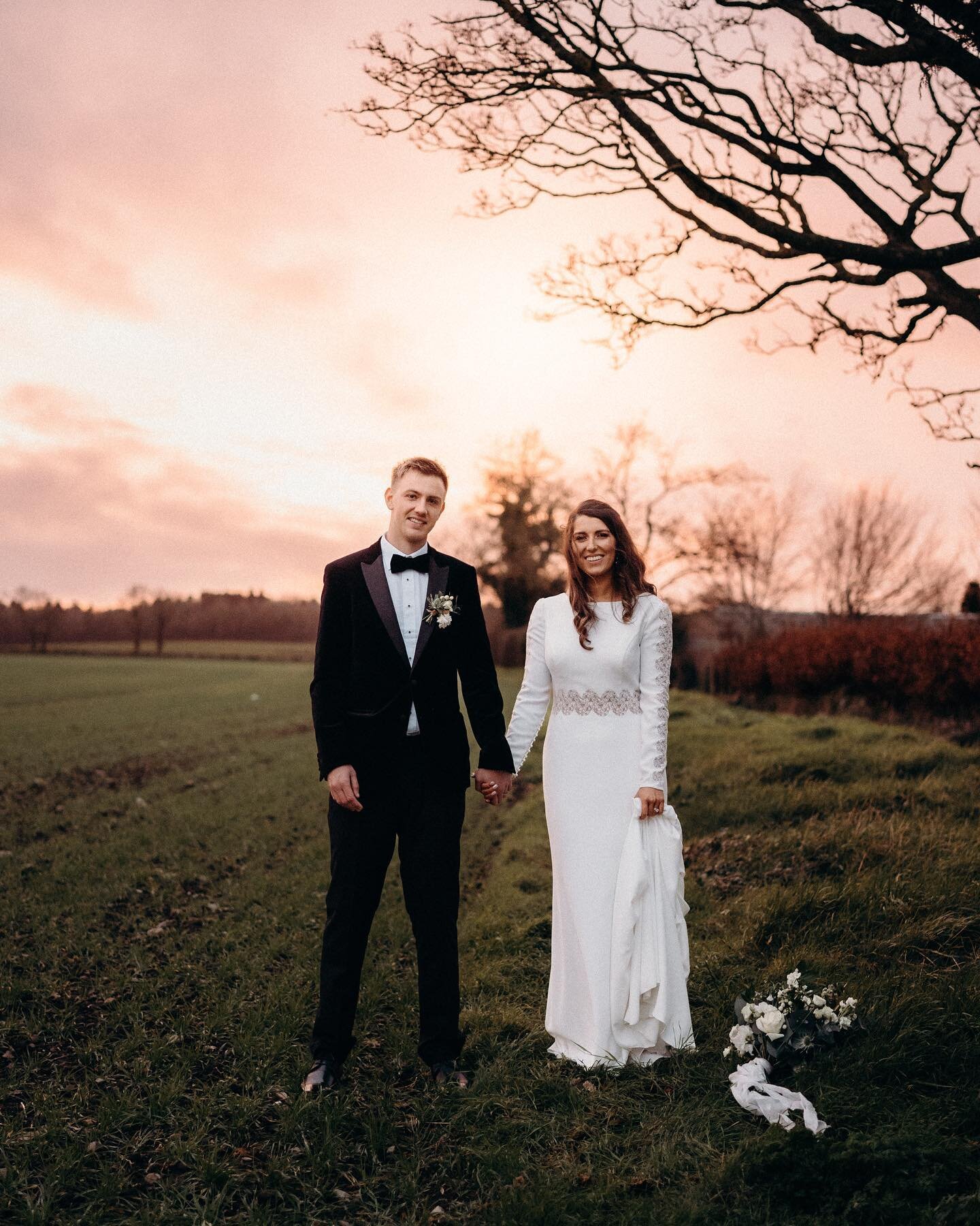 It&rsquo;s a new year and my resolution is to post more than 3 times to the insta in 2022 🎉

Kicking off with Beccy &amp; Andrew&rsquo;s NYE wedding at @ballymagarvey_village ! It was a pure beaut day. Flipping love those winter sunsets. Andrew was 