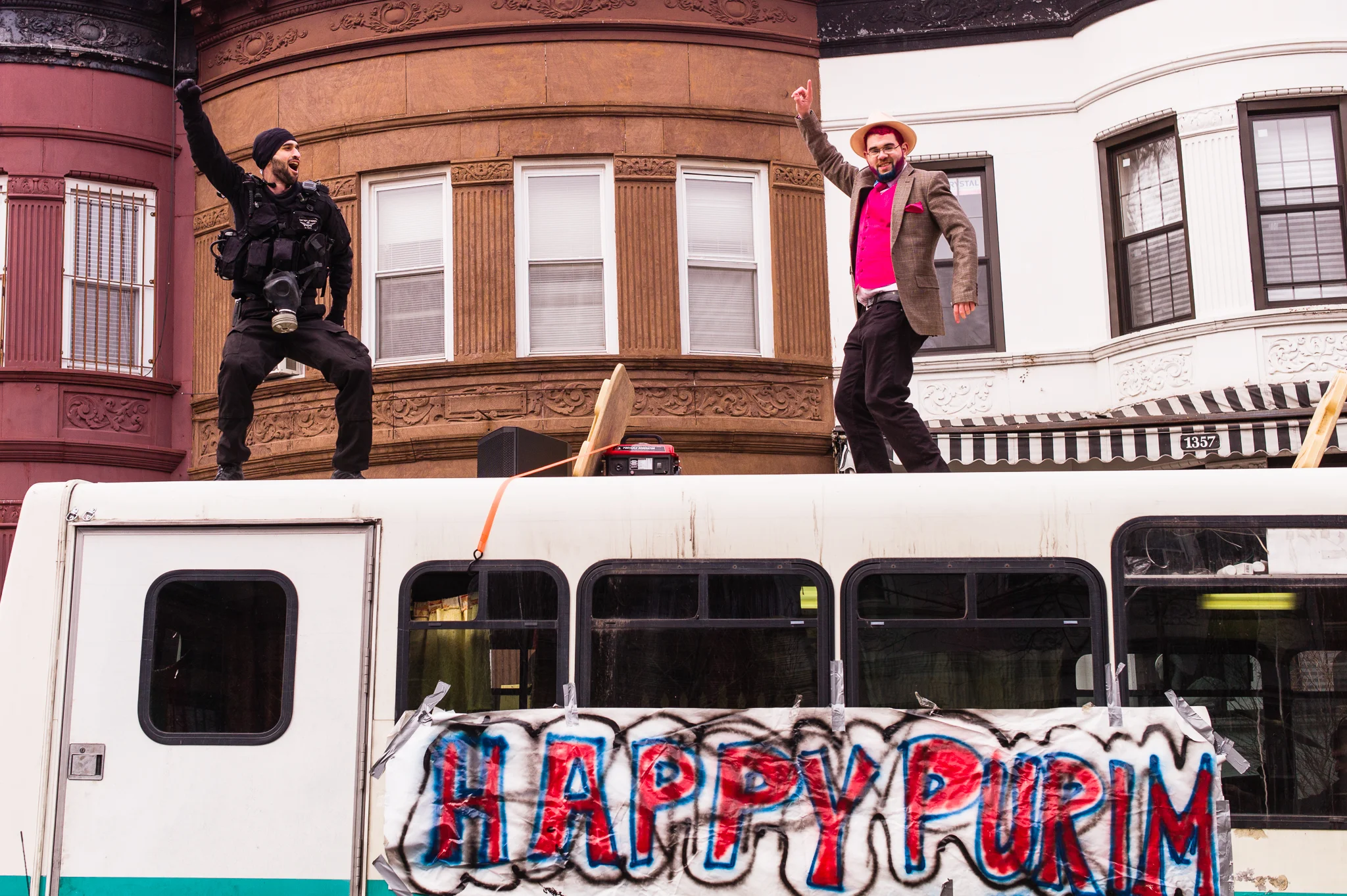Purim 2014 in Crown Heights