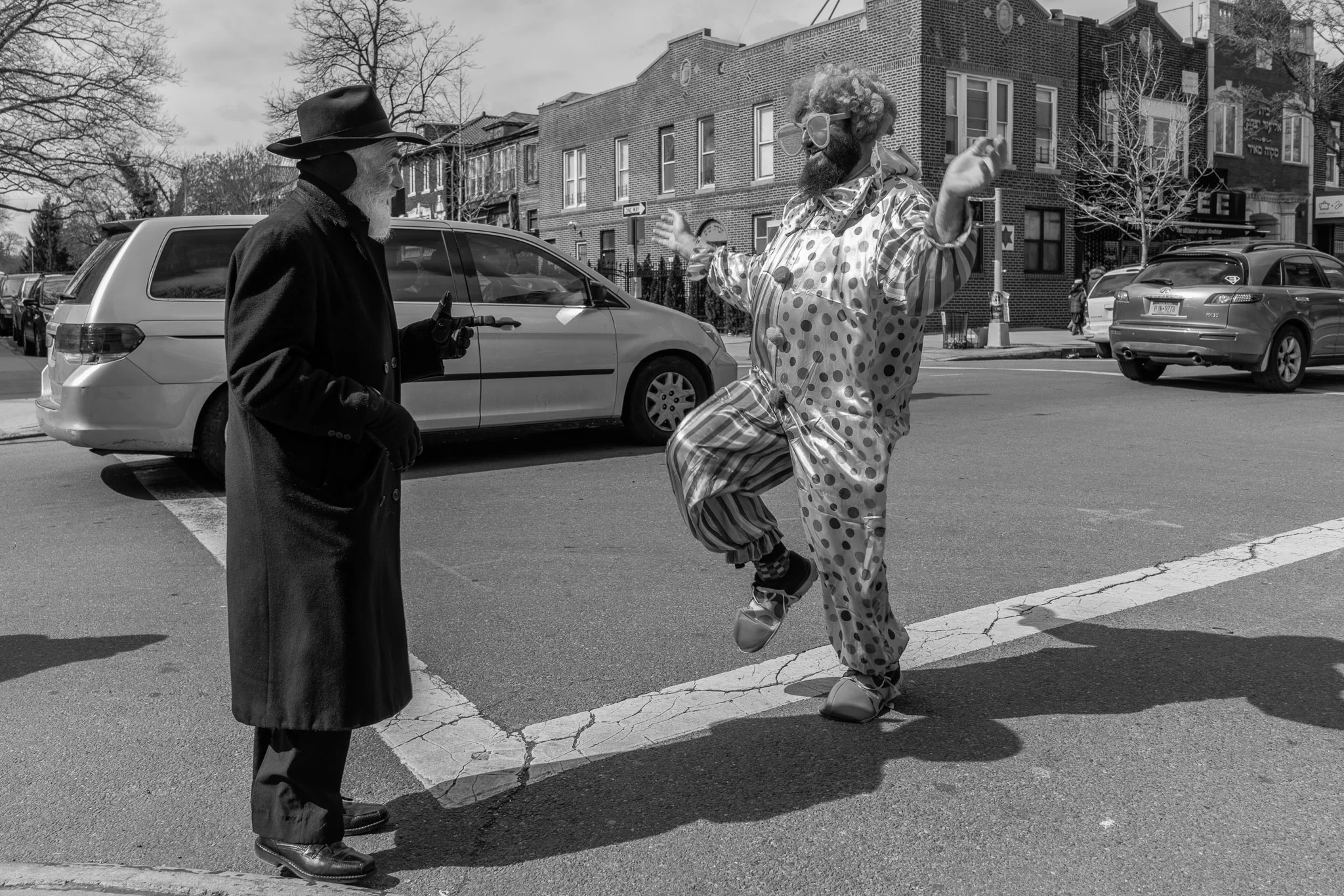 Purim in Crown Heights, 2017