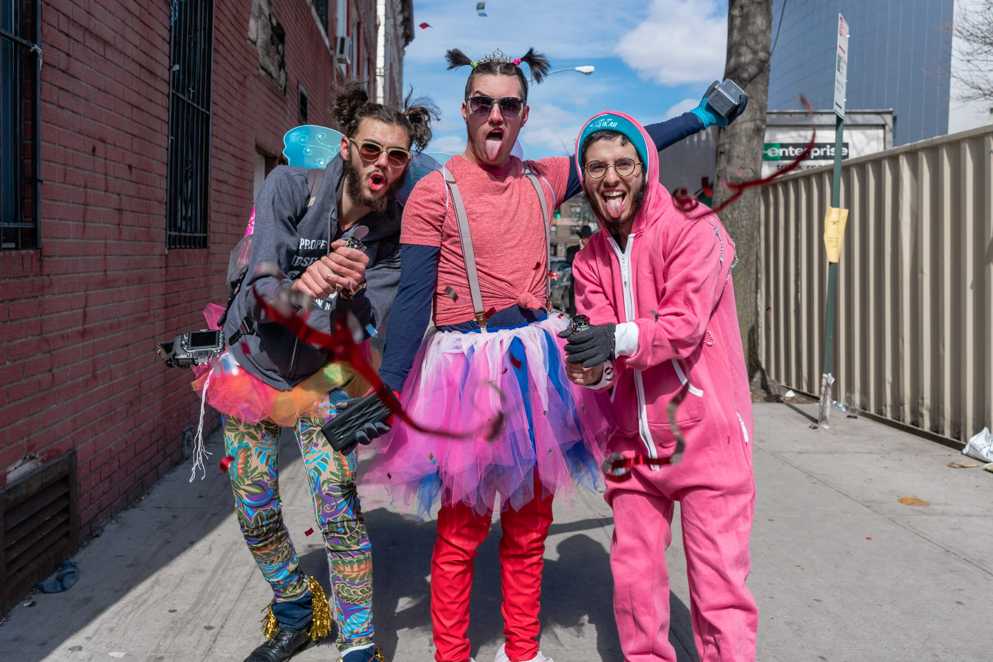 Purim in Crown Heights, 2017
