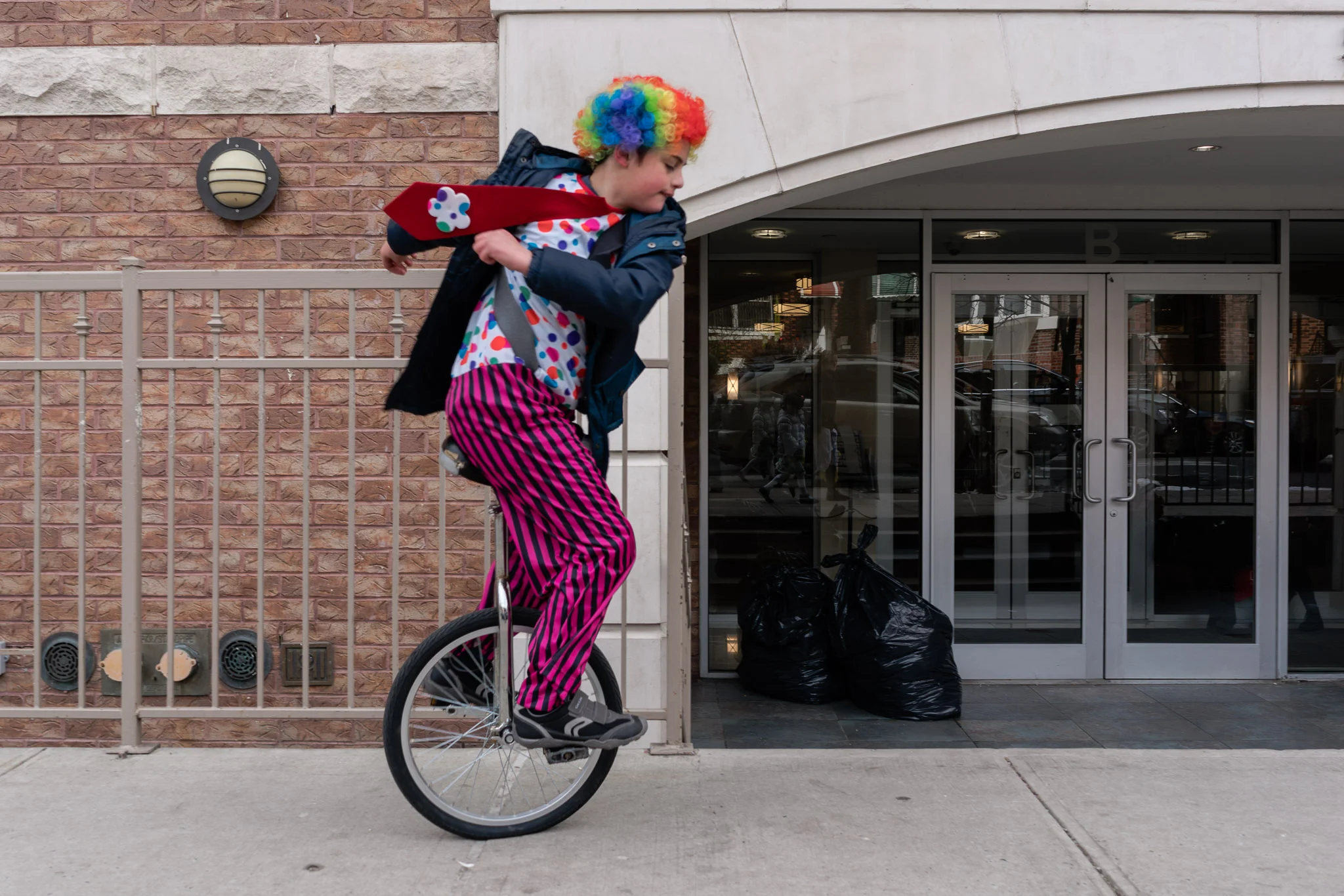Purim in Crown Heights, 2017