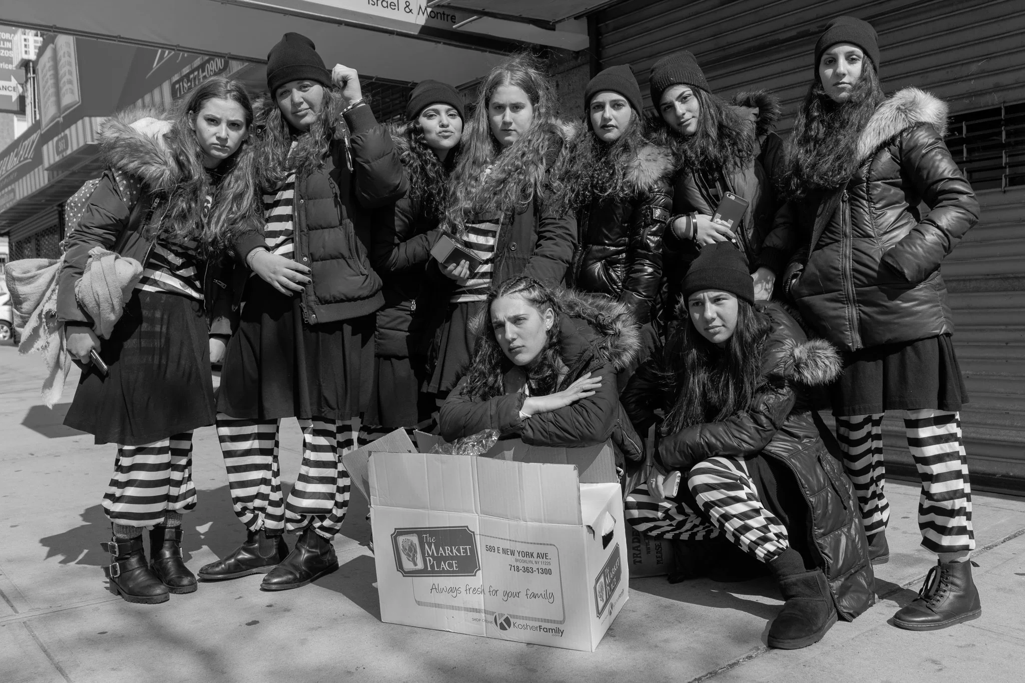 Purim in Crown Heights, 2017