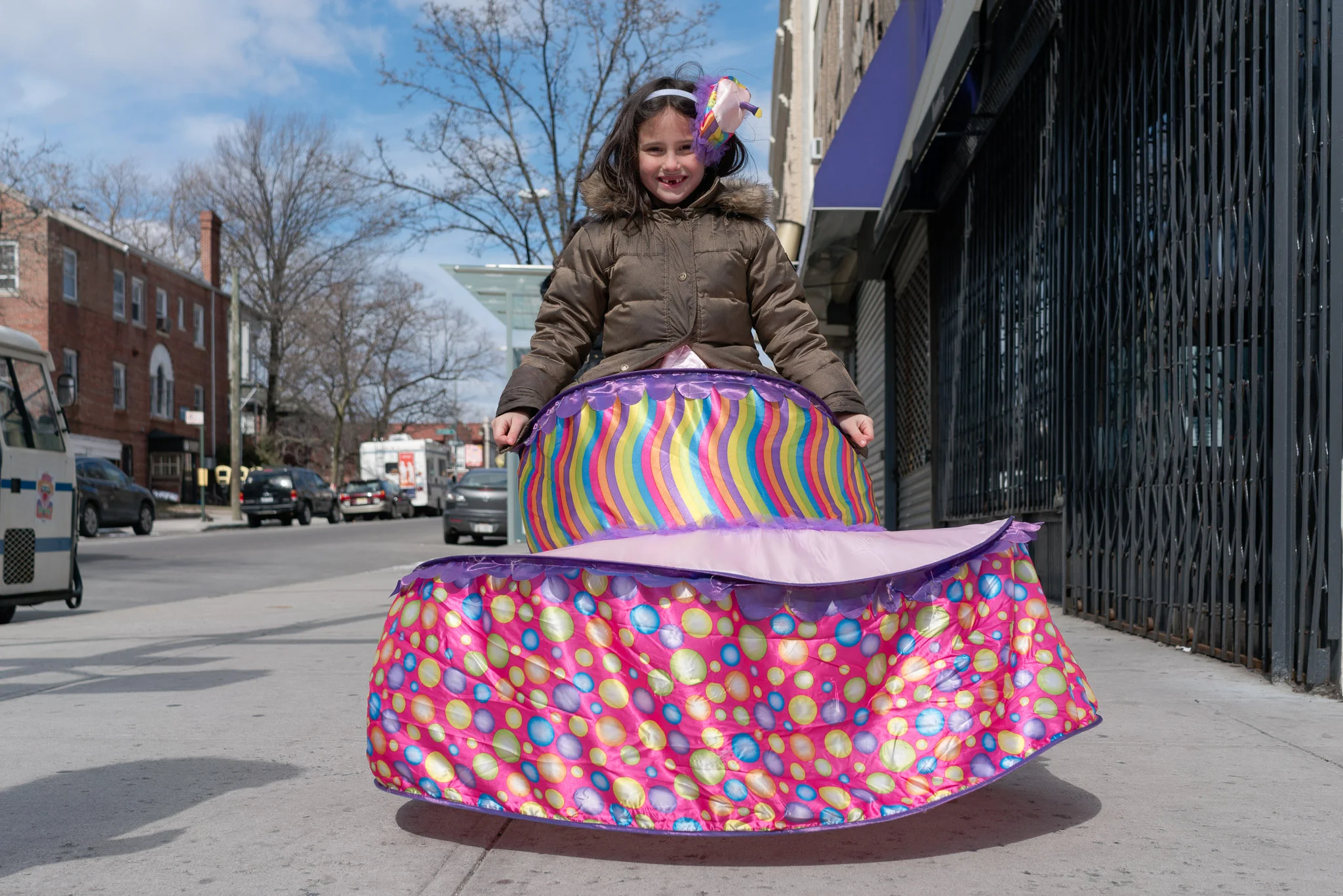Purim in Crown Heights, 2017
