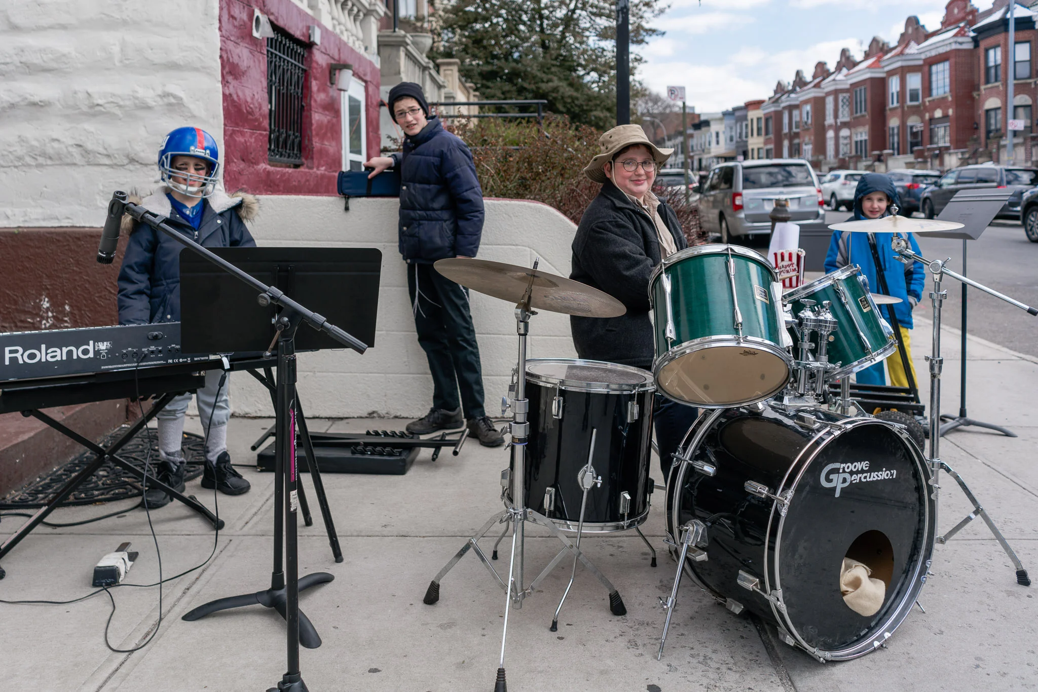 Purim in Crown Heights, 2017