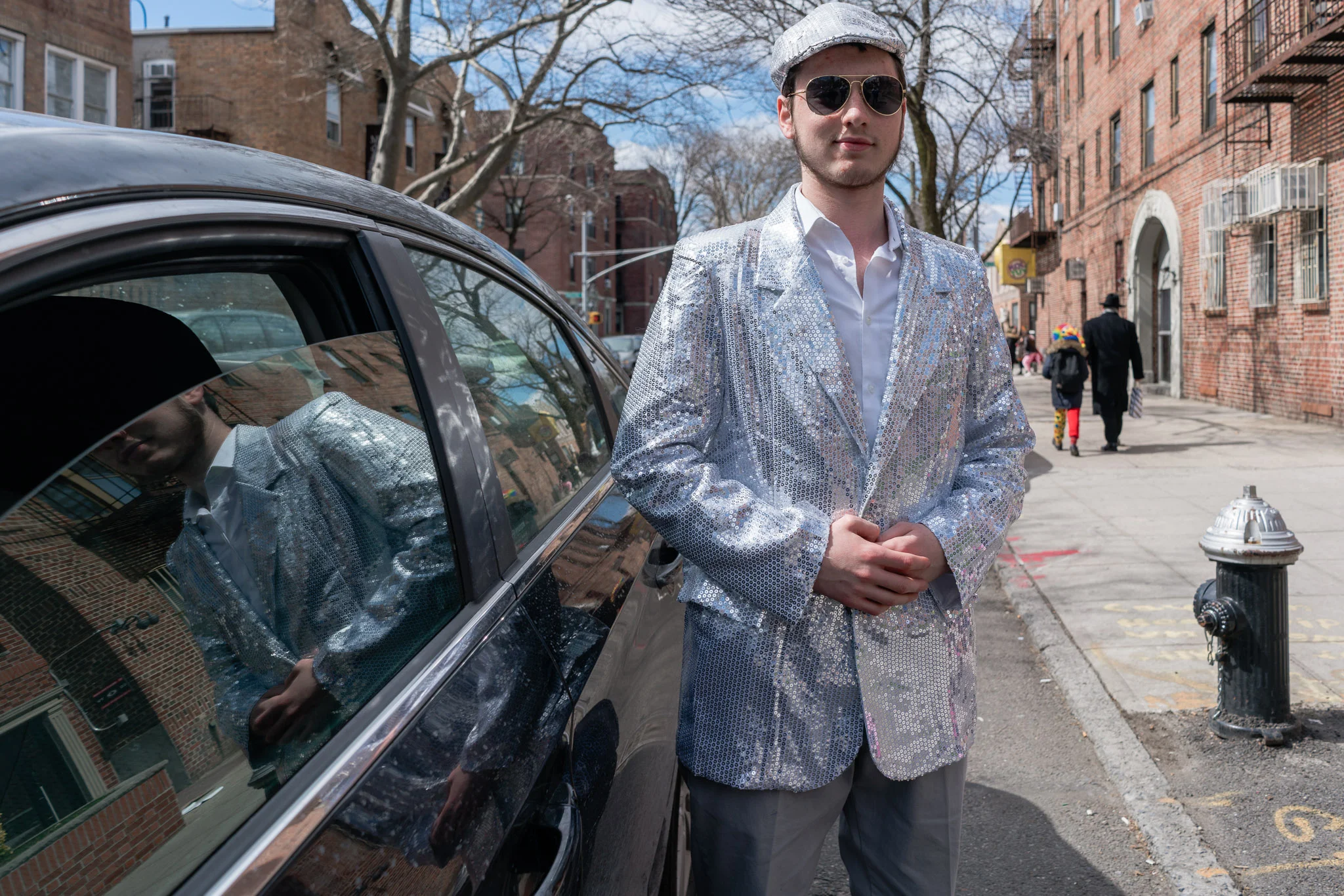 Purim in Crown Heights, 2017