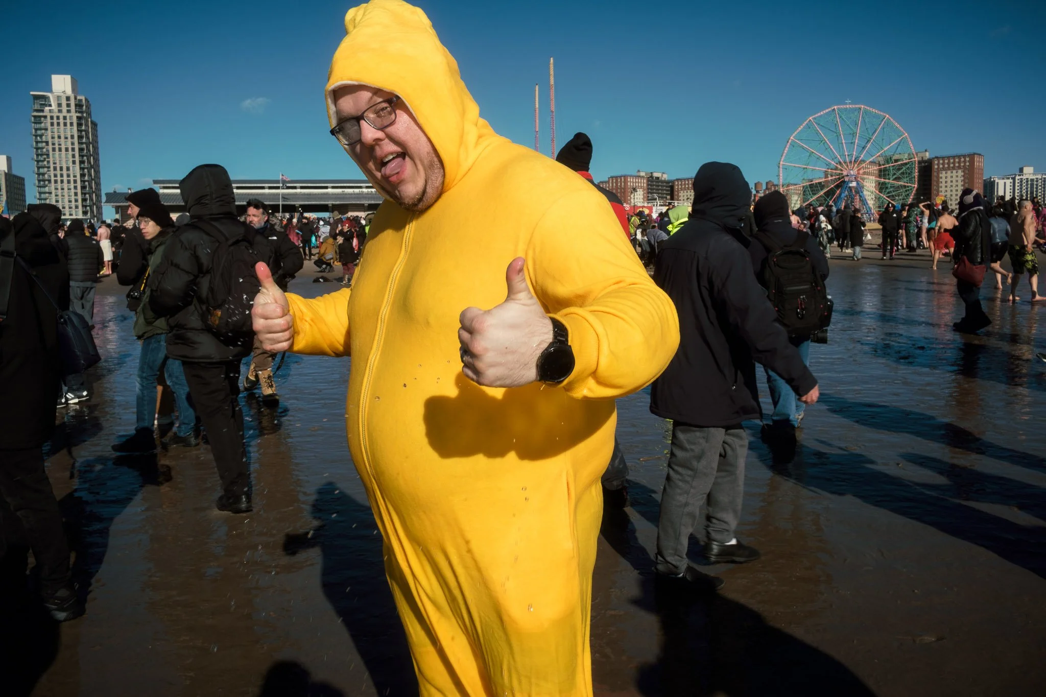 2026 New Year's Day Polar Bear Plunge in Coney Island