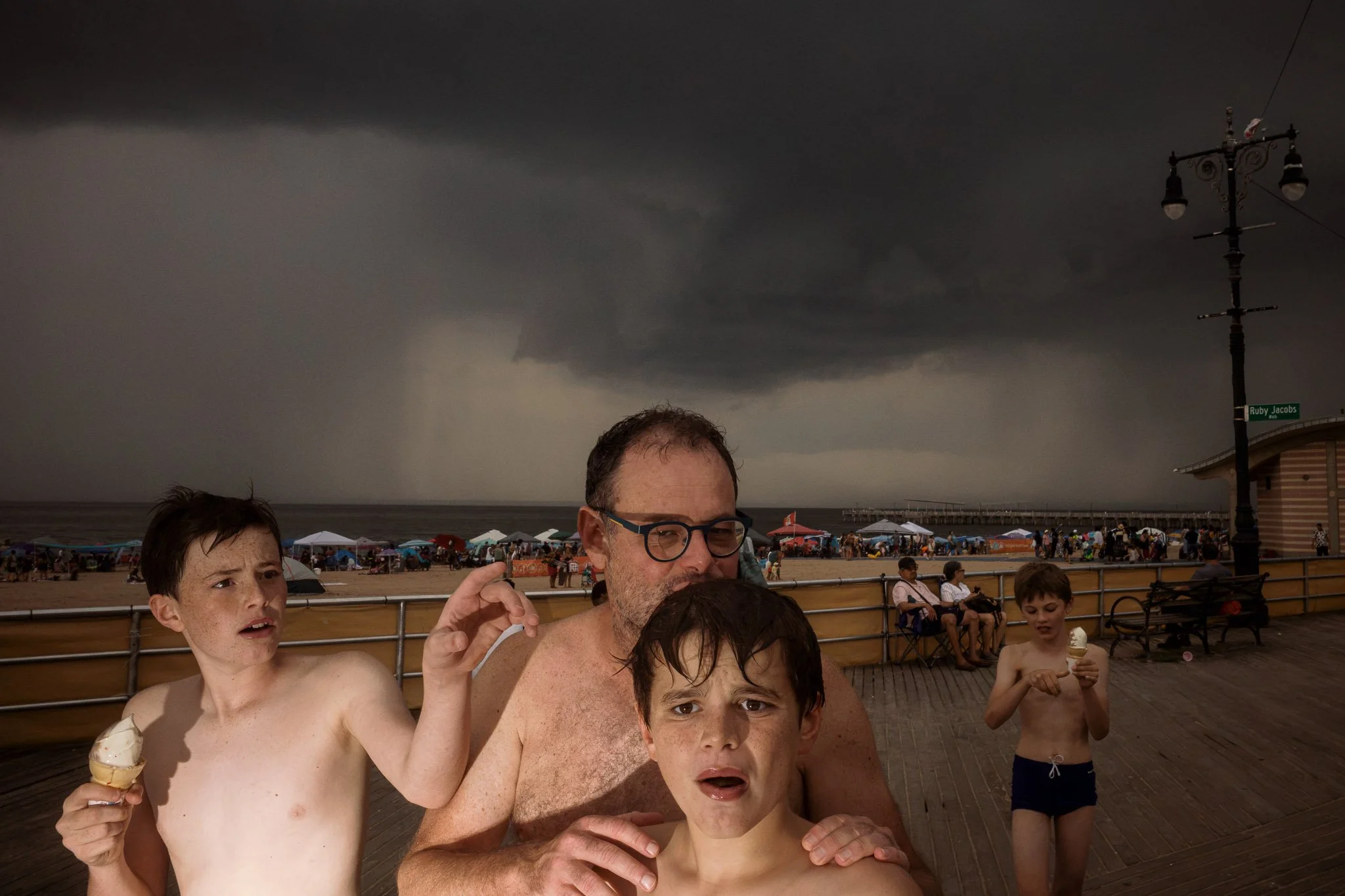 Coney Island Before the Storm