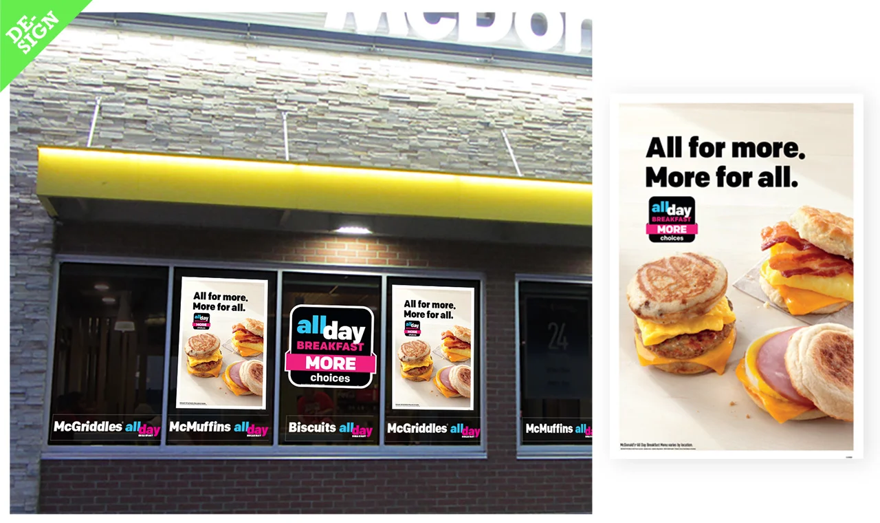  National More All Day Breakfast Retail Launch