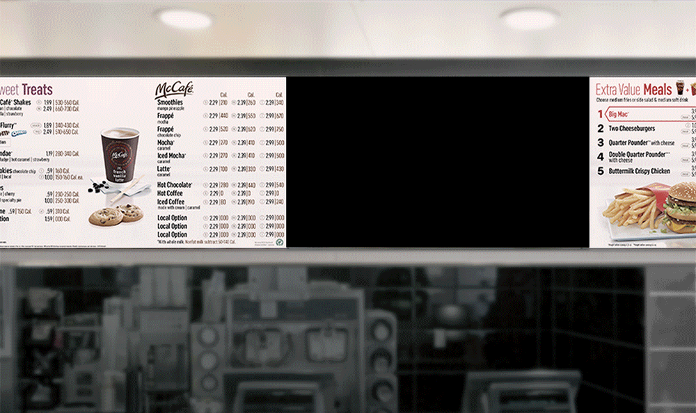 All Day Breakfast Digital Menu Board