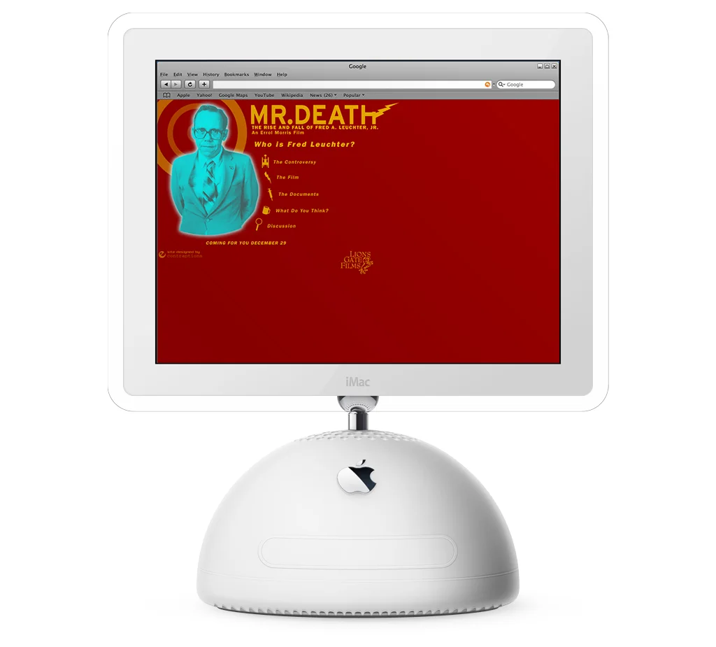 A second generation iMac with a 15" screen had a resolution of 1024 x 768.