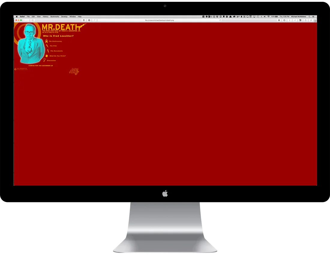 The 27" Apple Thunderbolt Display has a resolution of 2560 x 1440.