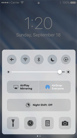 Swipe on, swipe off.
