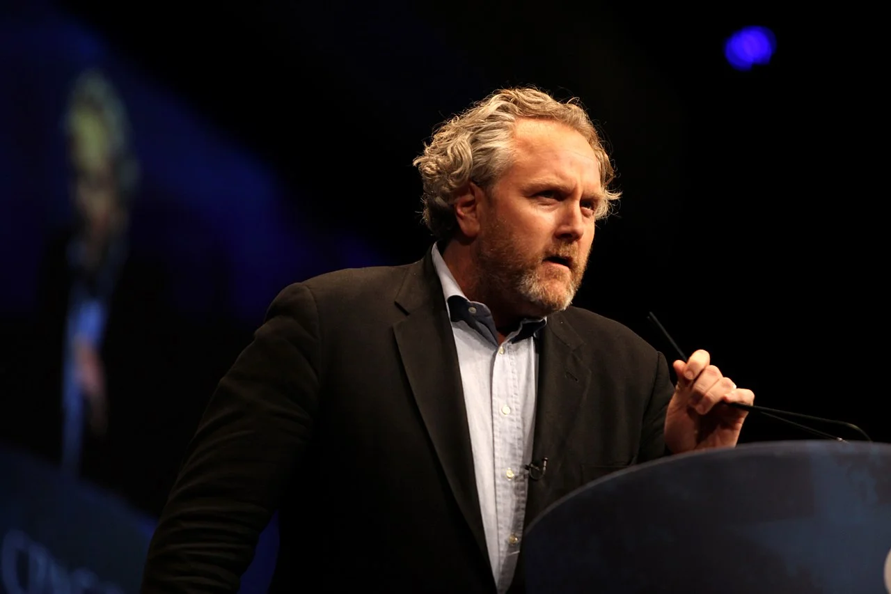 Breitbart, 18 days before his death . WikiMedia