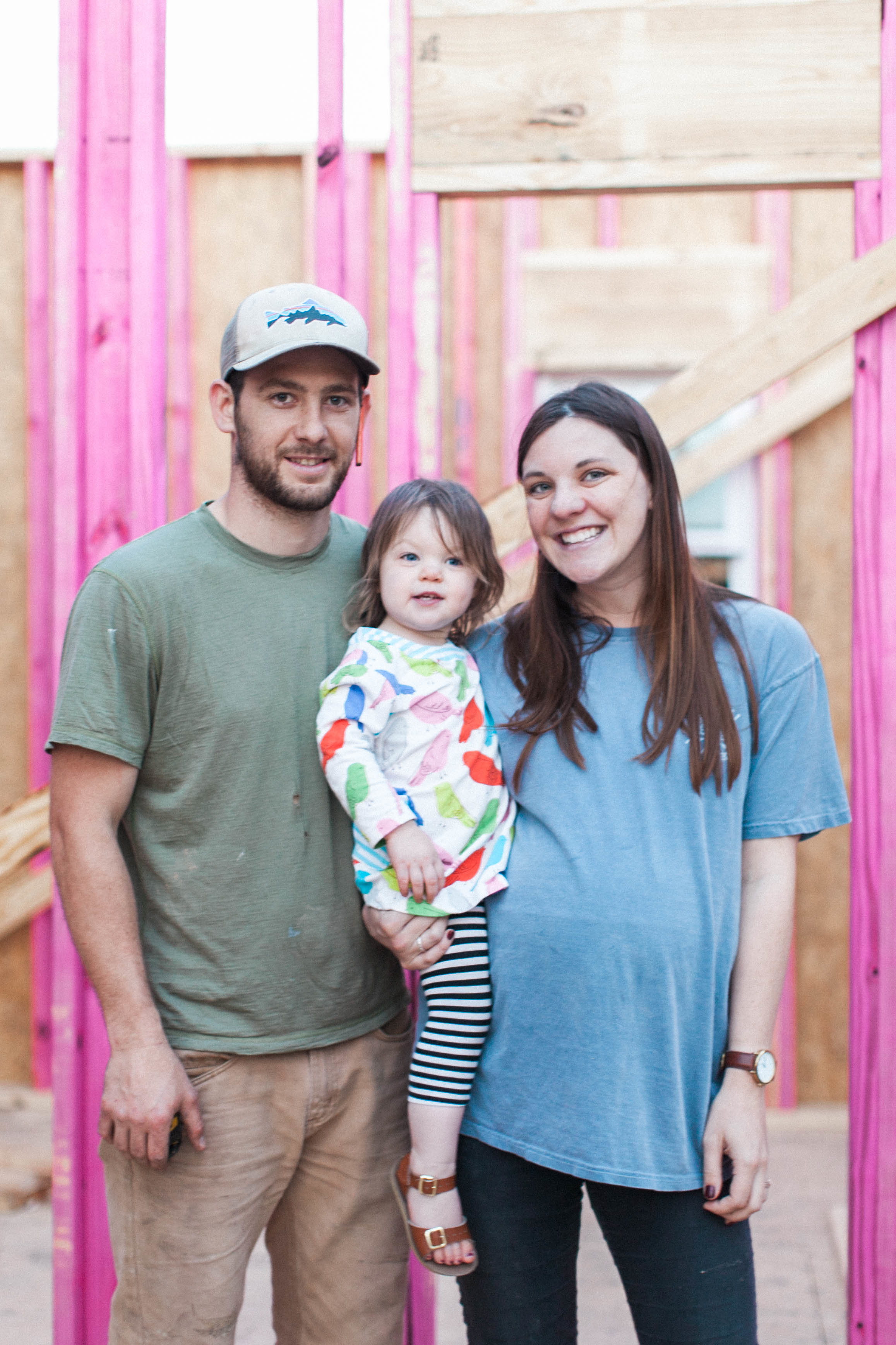 Standing in our future bedroom!