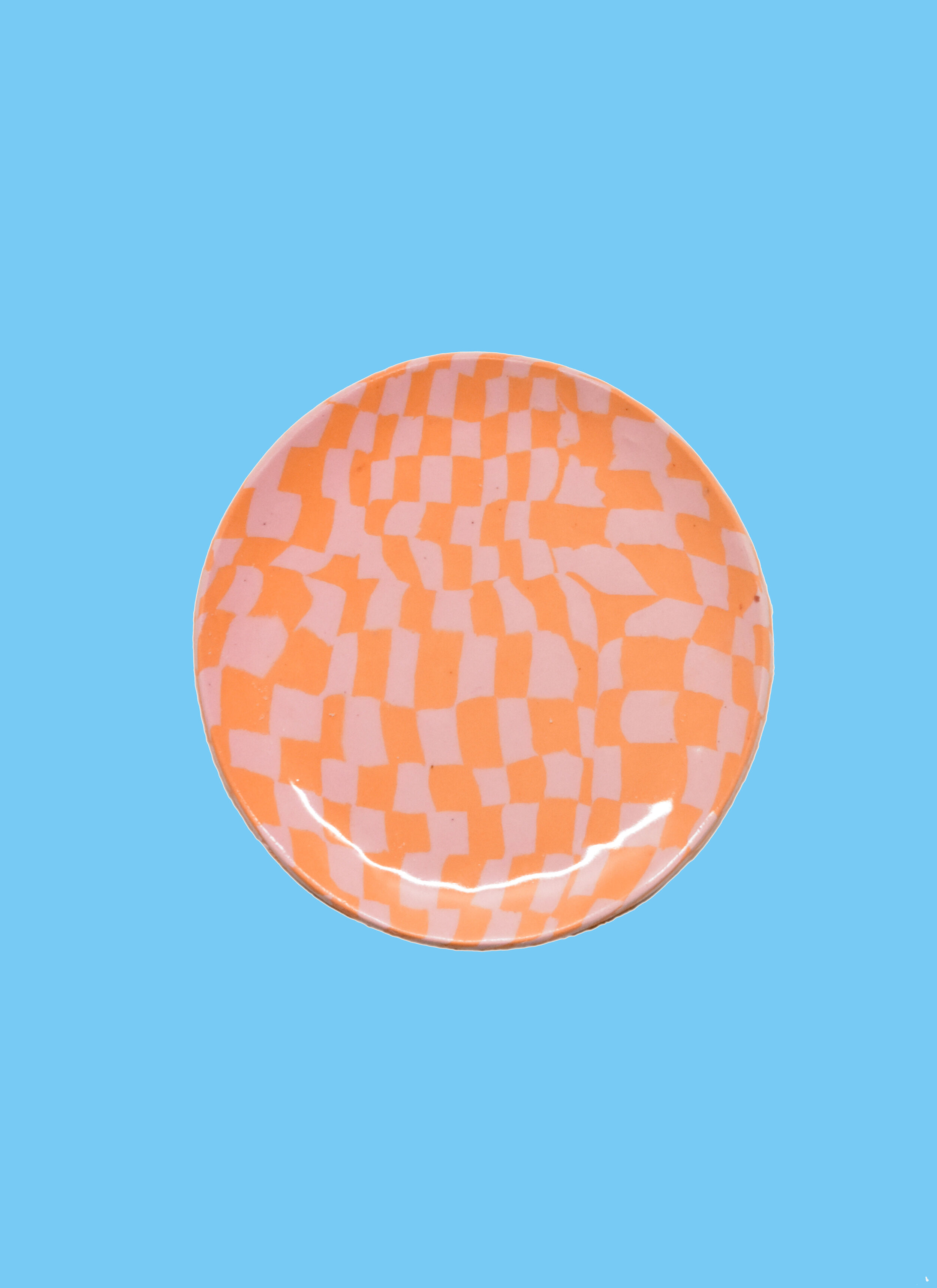 Black and White Oval Dish