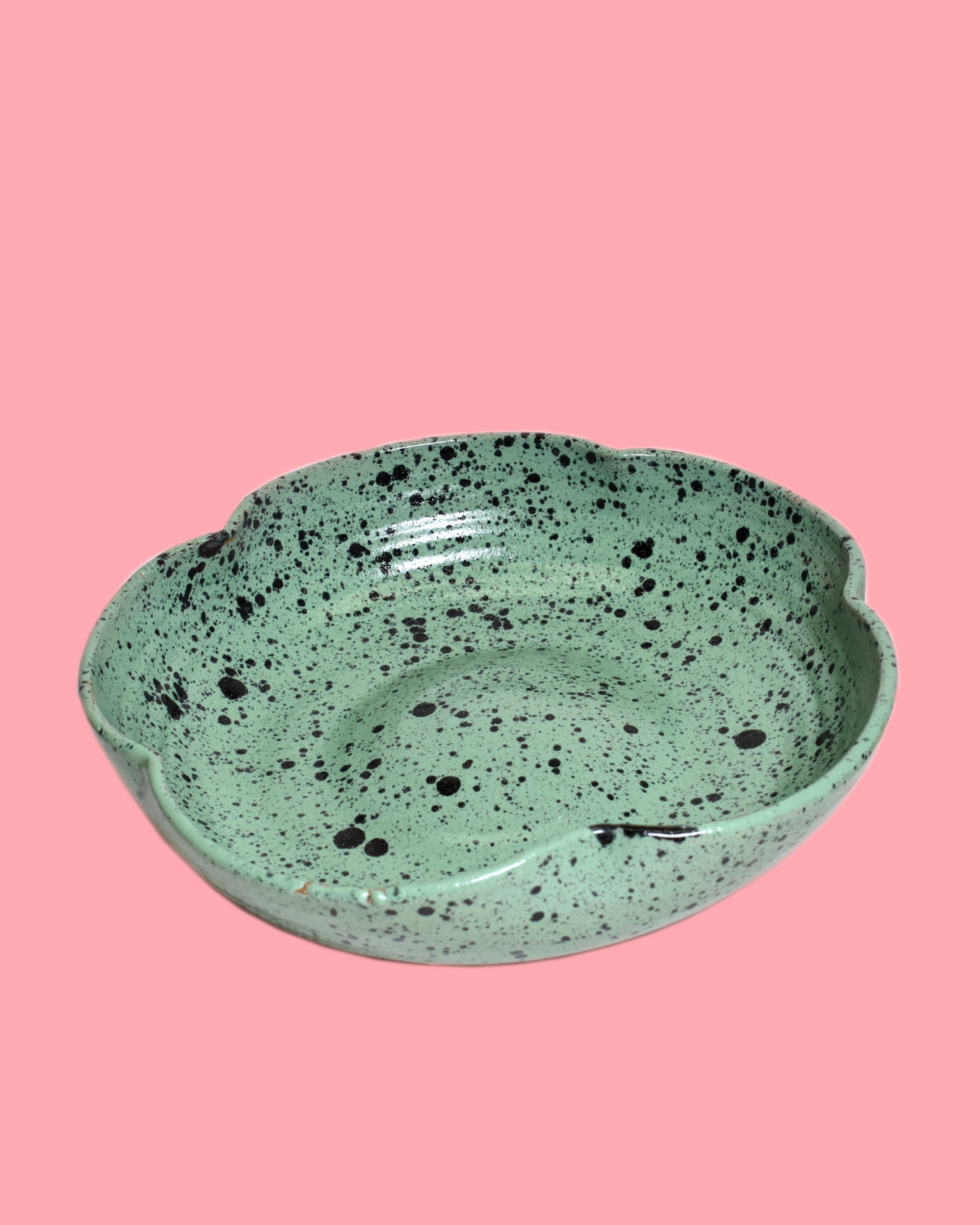 Wide Flower Bowl in Jasper