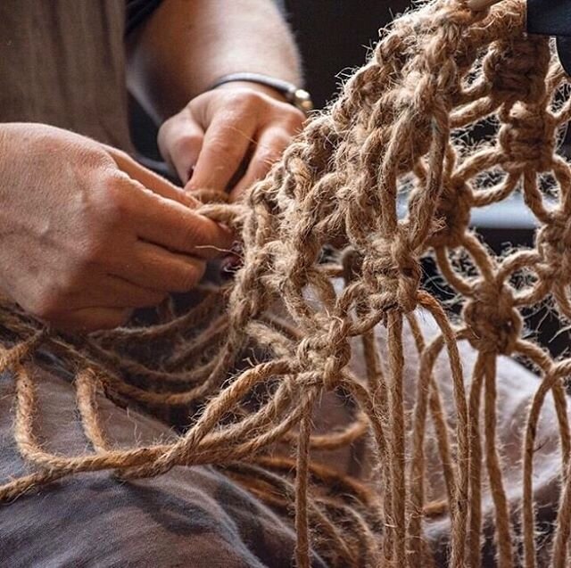 Join me for my very first Online Macrame Workshop May 16-17 1:30-4:30 Pacific Time. We will be making the Bea Macram&eacute; Market Bag. Beginners welcome&mdash;I will show all the knots from beginning to end. $50 to join me for a weekend of craft an