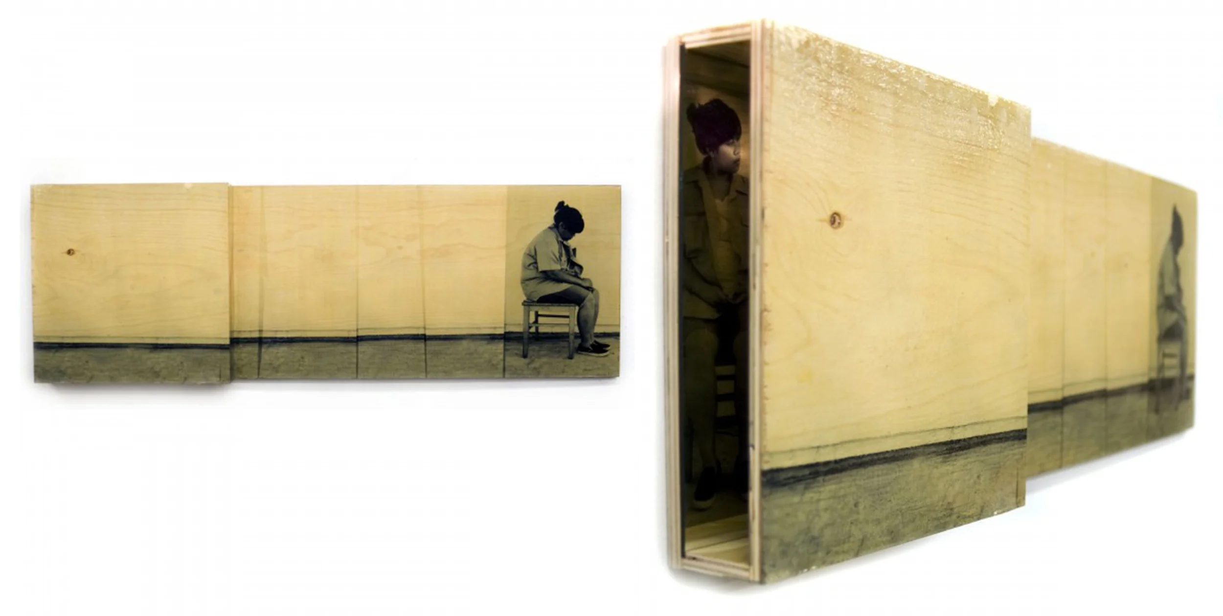 Self-Reflection, Photo-mixed Media, 2011