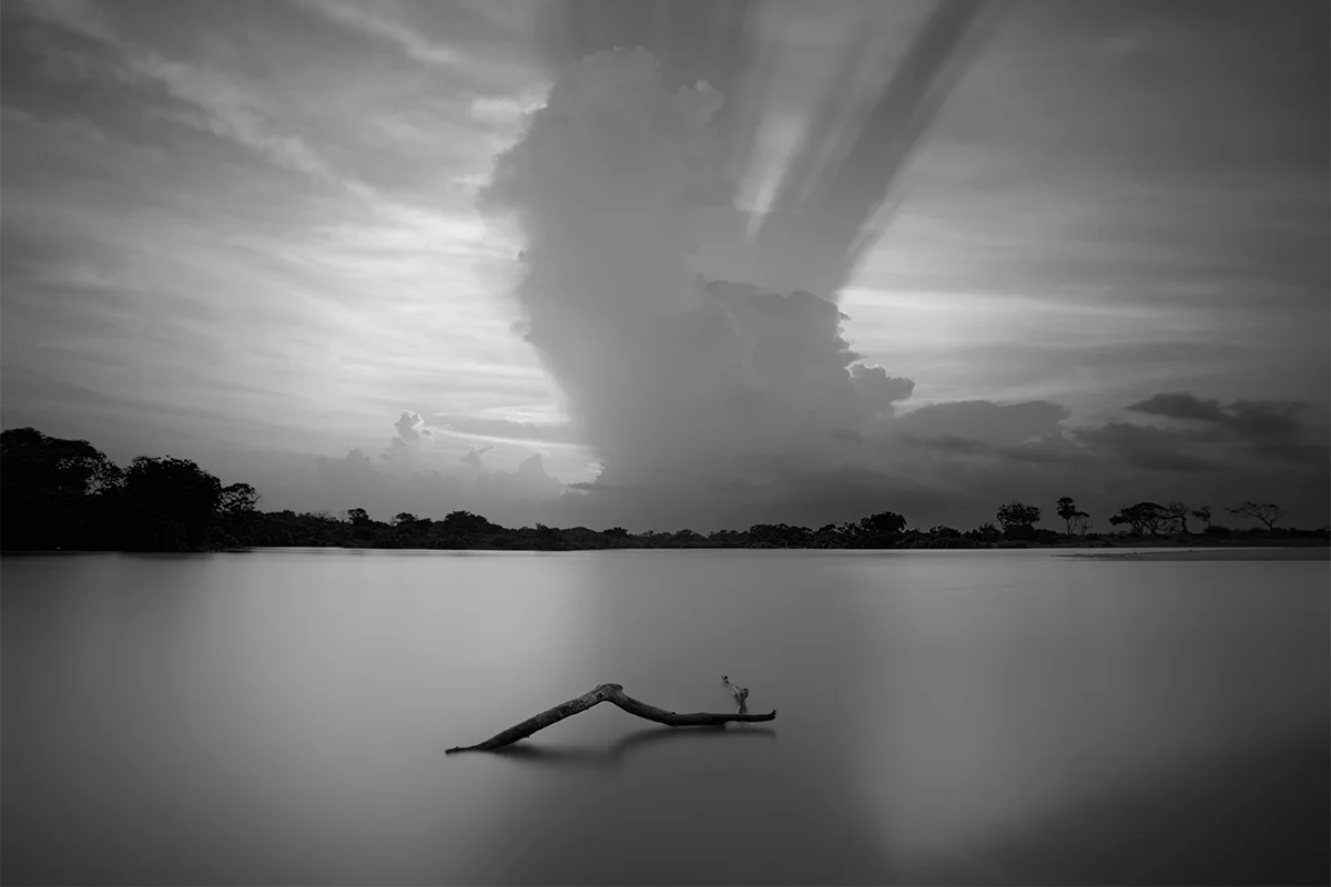 Lagoon near Arugam Bay, Sri Lanka