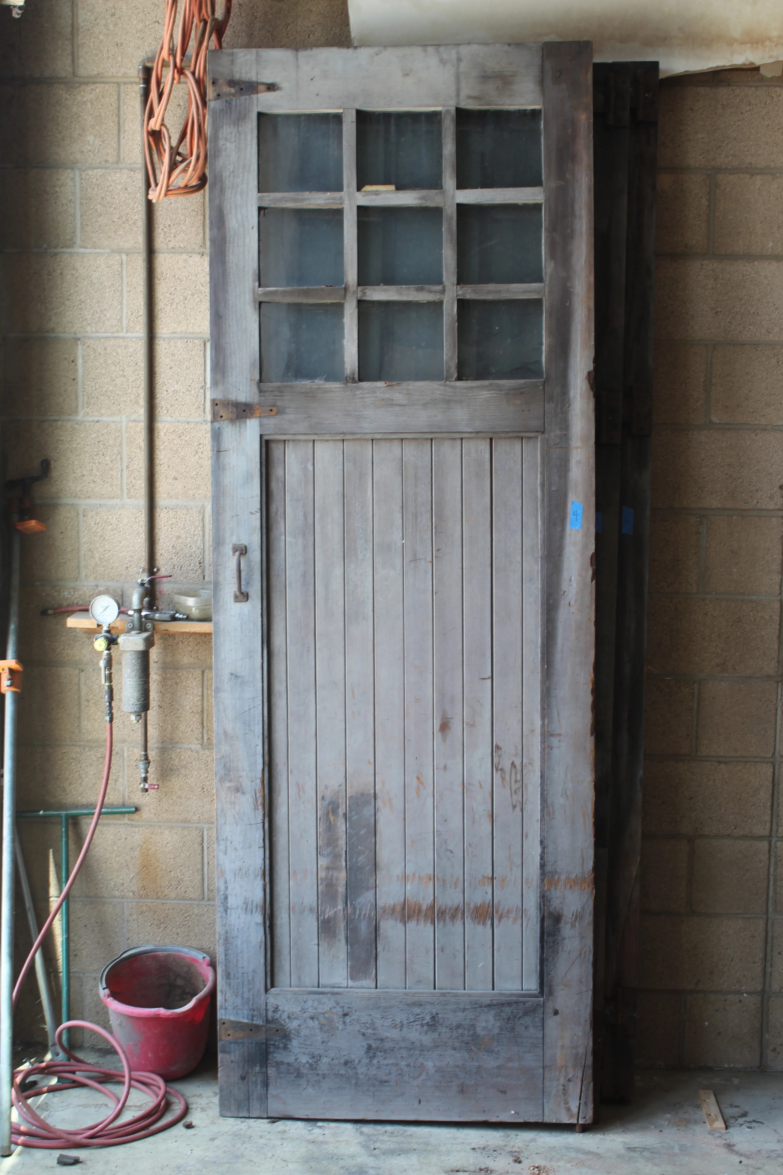 Restoration Greene and Greene Garage Doors Part I