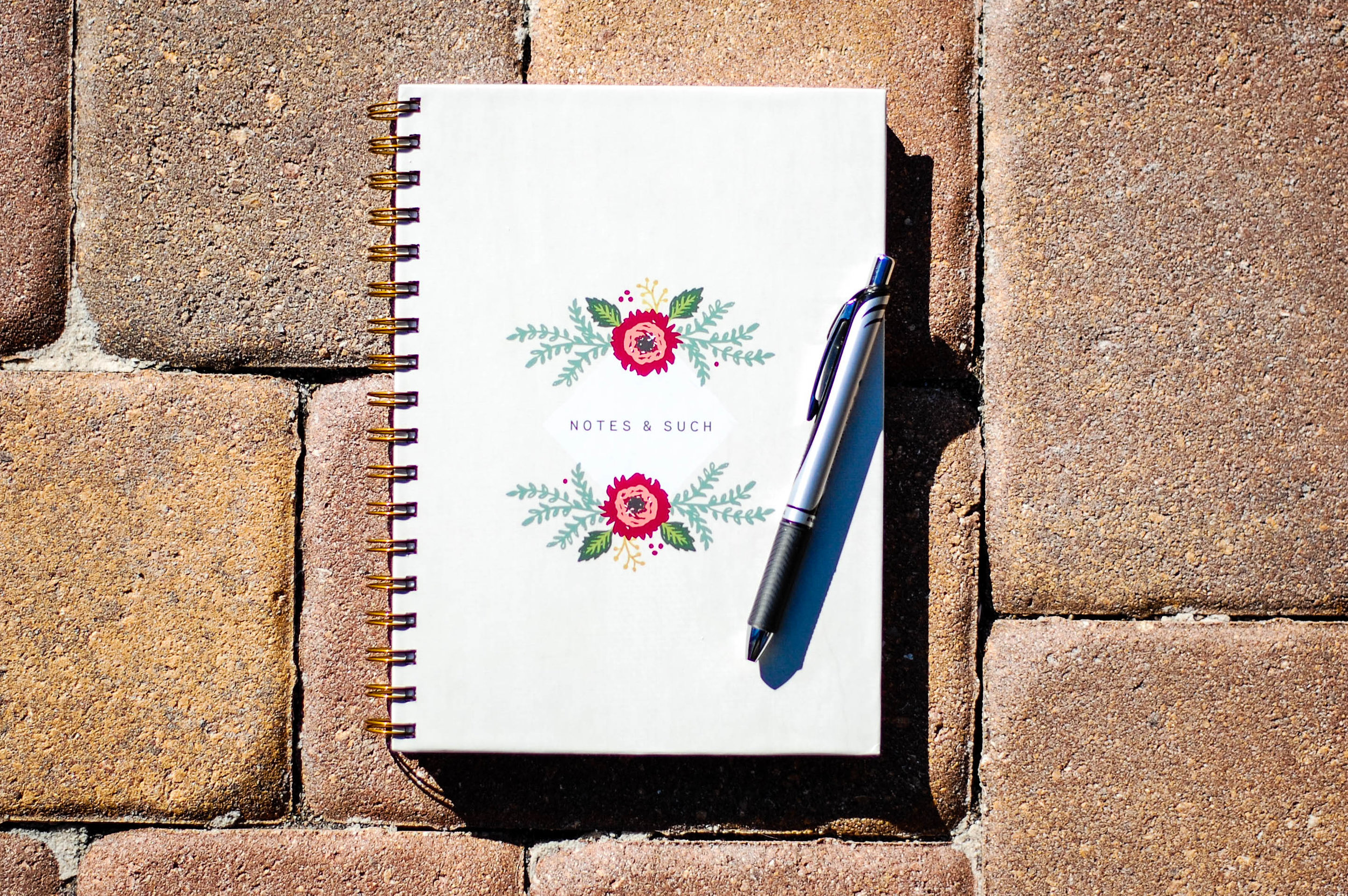 FLORAL Hard Cover Journal | $25