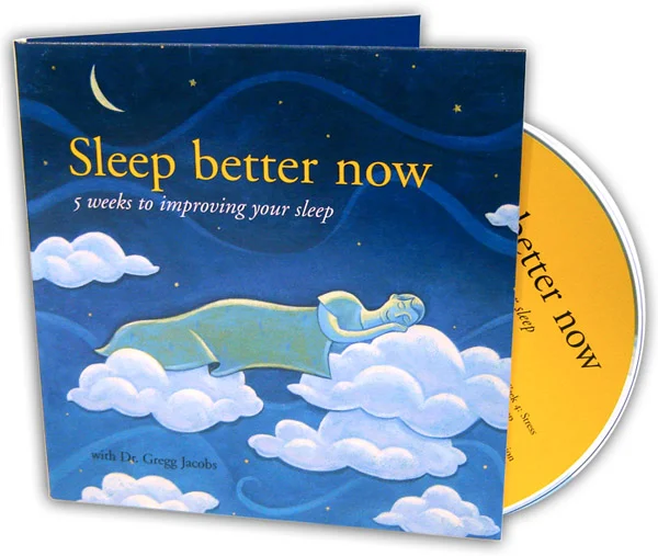 Sleep Better Now CD & Book Cover illustration. Client: Ceridian