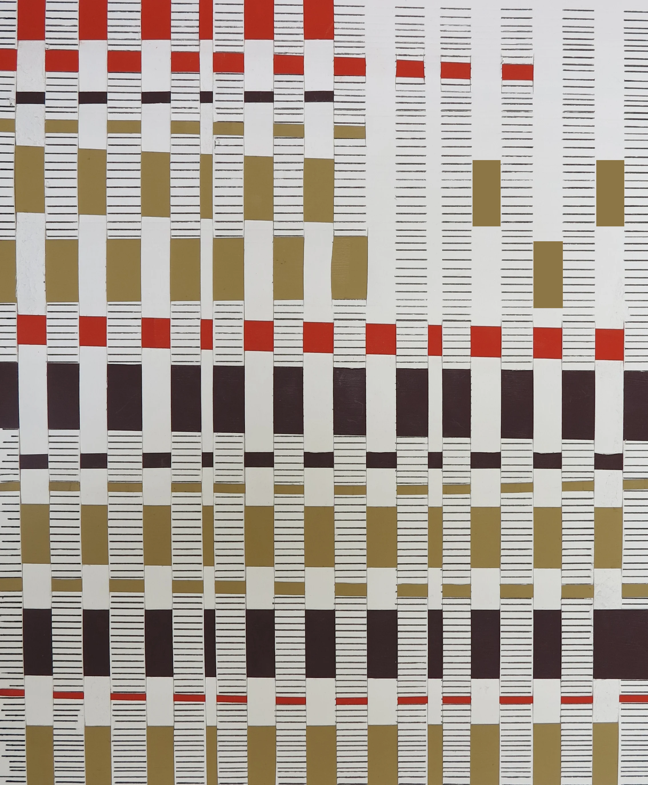 PAPER WEAVING INSPIRED BY WOOD-SPLINT BASKETRY