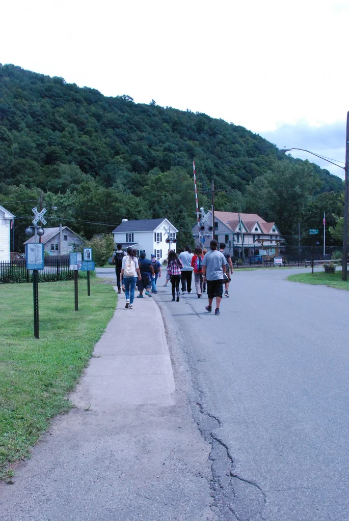 Cruising through downtown Wassaic