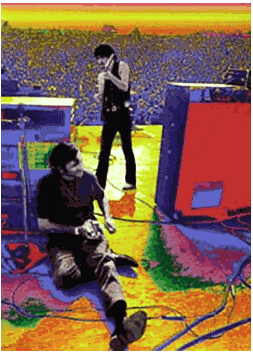 Carlos Santana & Bill Graham Woodstock '69 — Image Makers Art, Inc.