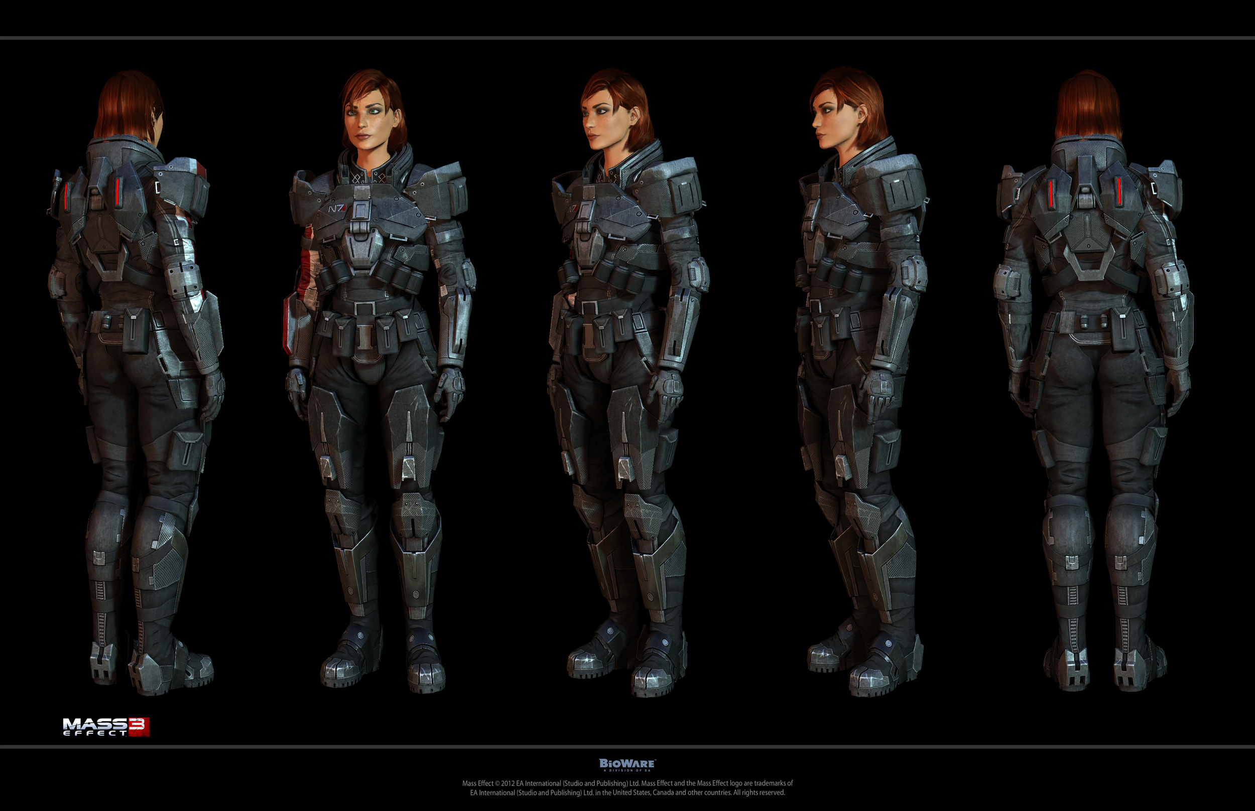 Female Shepard Hahne-Kedar armour