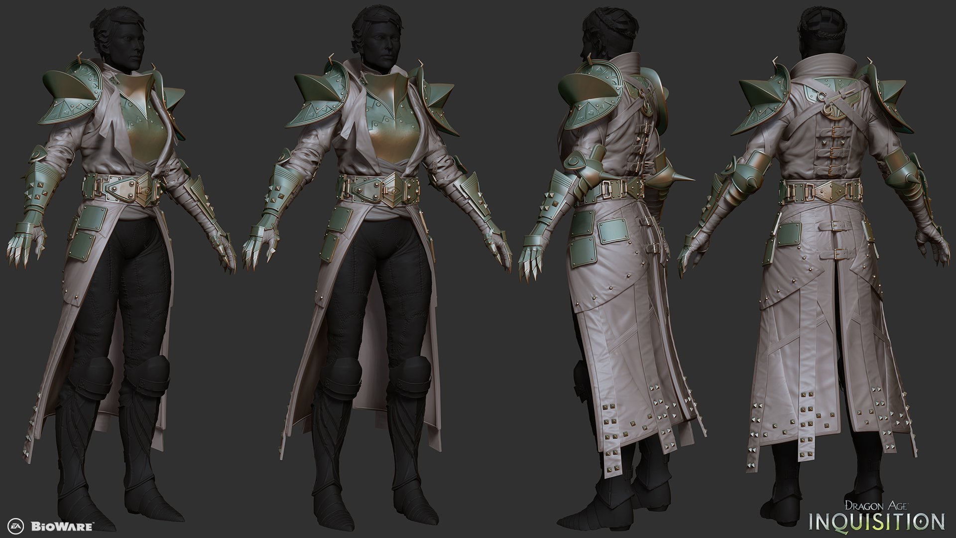 Cassandra jacket w/ armour hiRes/sculpt