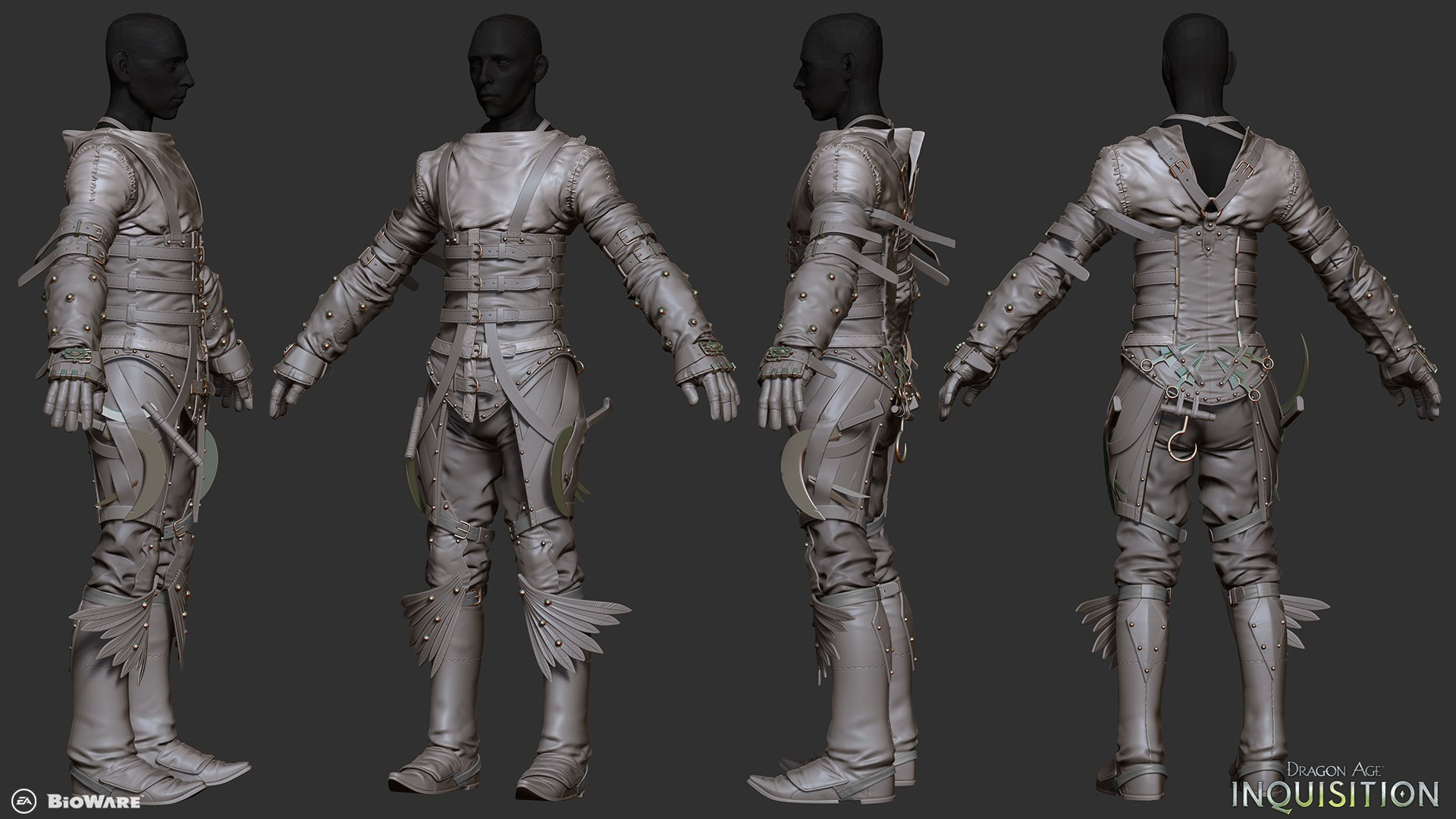 Cole outfit variant hiRes/sculpt