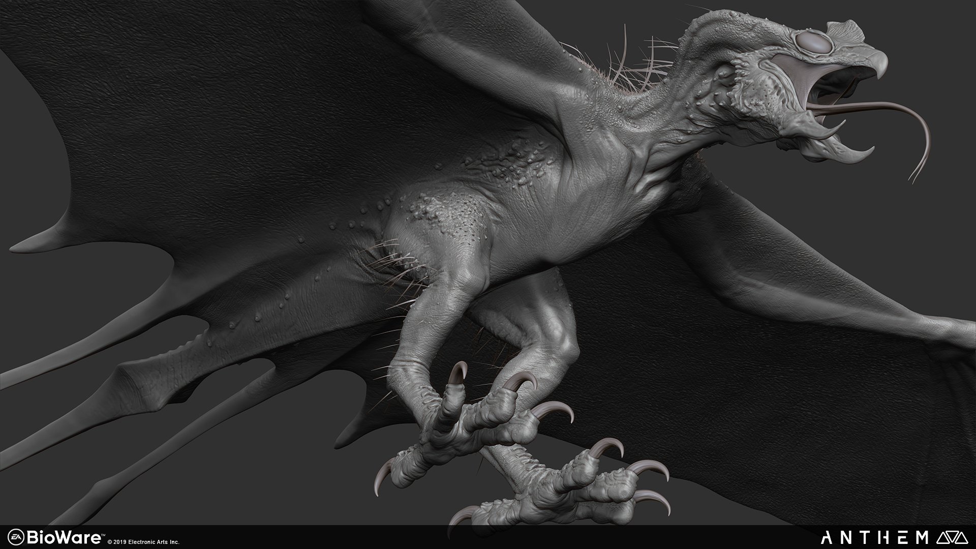 Wyvern sculpt