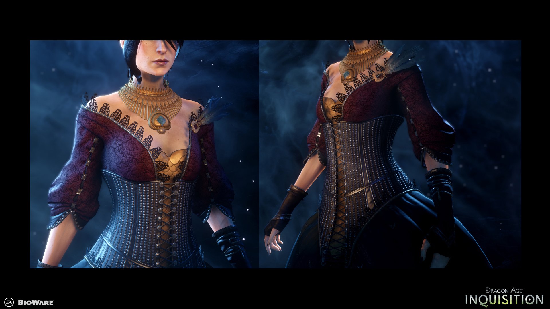 Morrigan ball gown