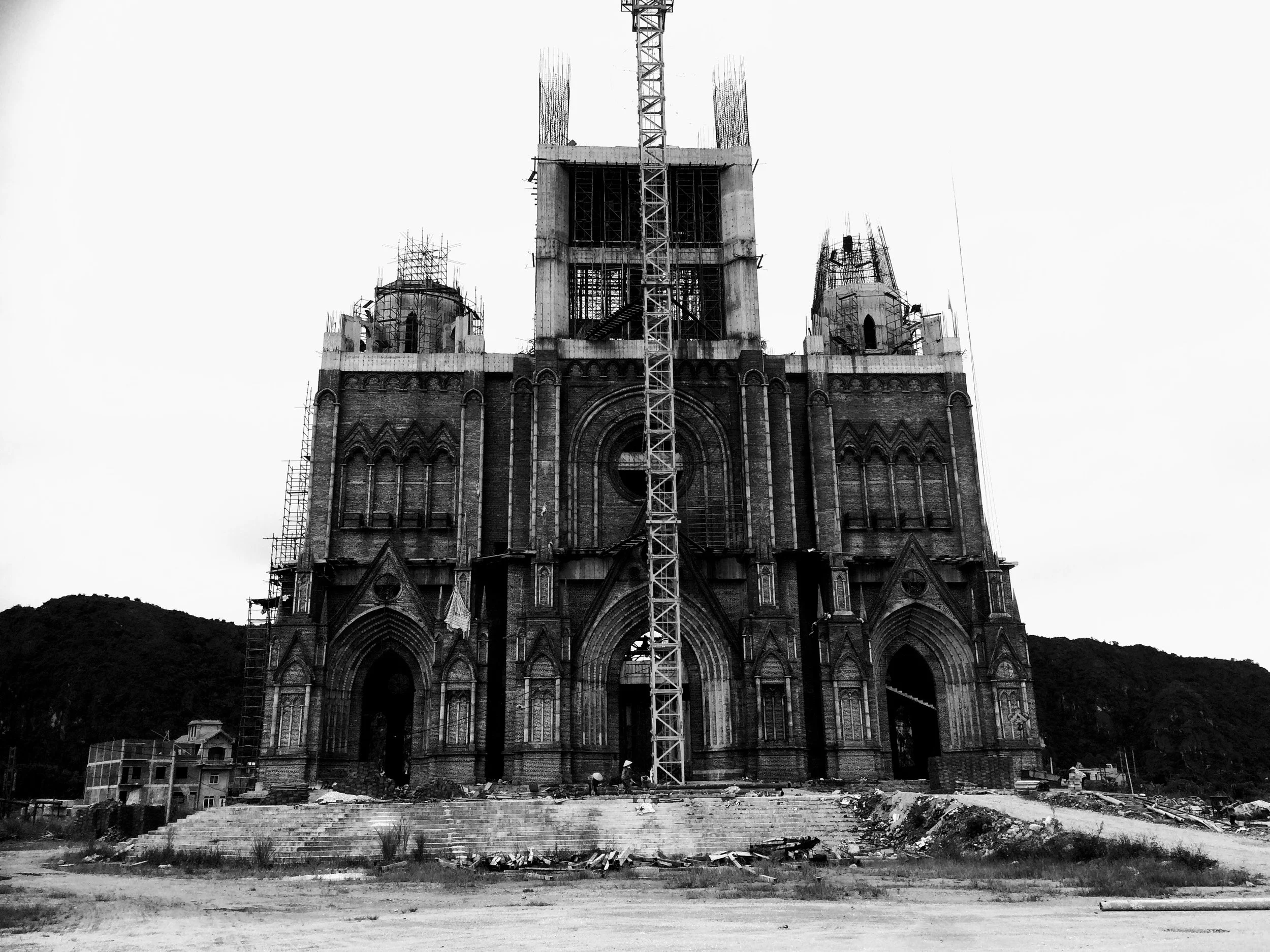 Unfinished Cathedral, Ninh Binh, Vietnam