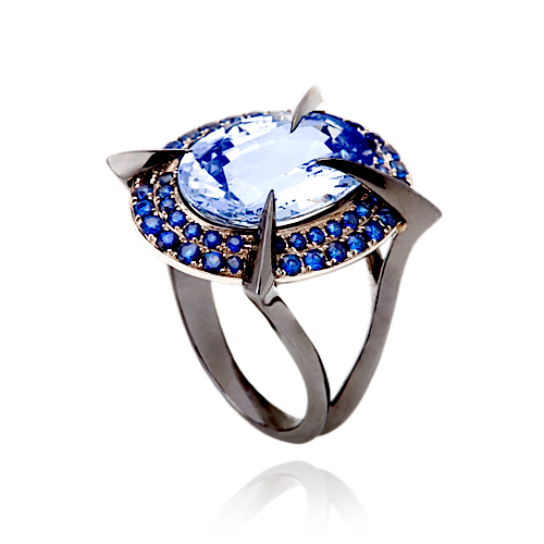 one of a kind Ceylon Sapphire Ring
