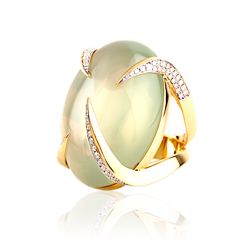 Artigli Grande ovale Ring