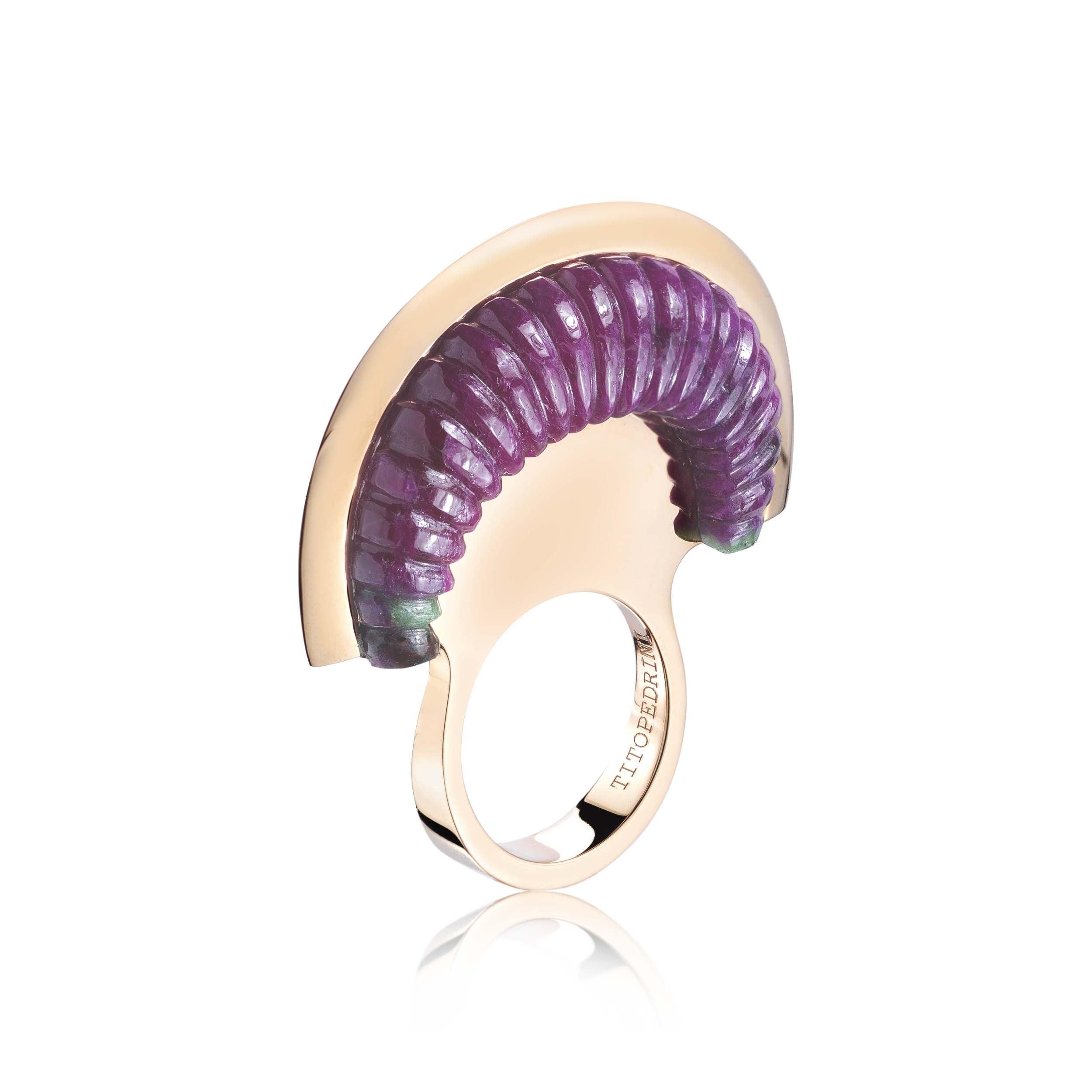 two of a kind 'vento' ring