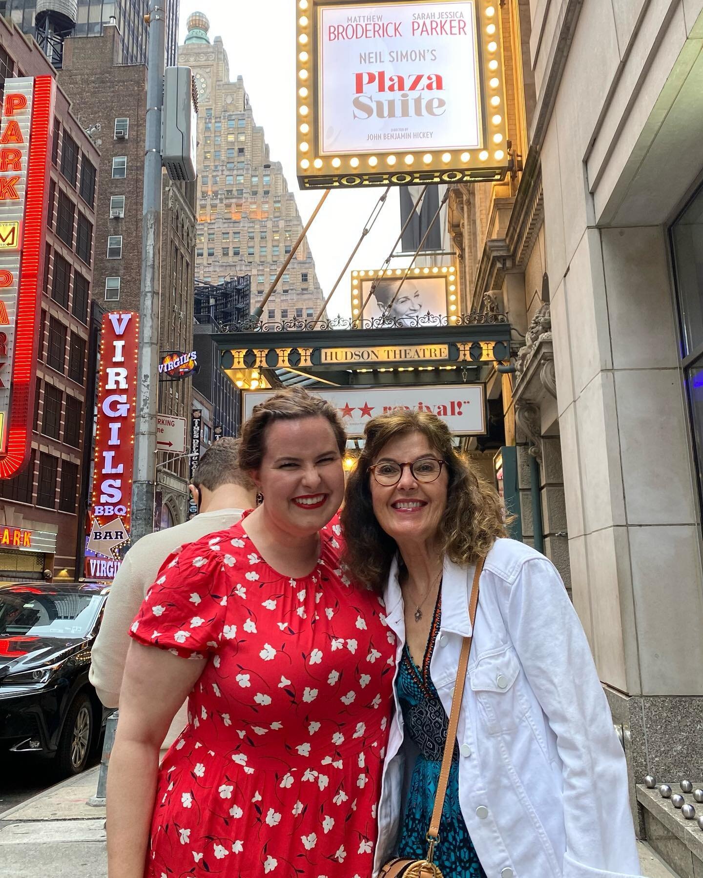 A &ldquo;suite&rdquo; start to mother-daughter weekend in New York with SJP and Matthew Broderick in &ldquo;Plaza Suite!&rdquo;
.
.
.
#missschwegtravels #schwegfam #schwegmanigans #travel #nyc #newyork #newyorkcity #broadway #theater #theatre #plazas