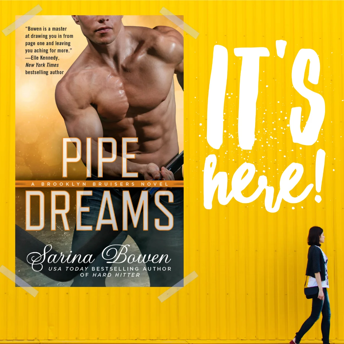 It's here! Pipe Dreams arrives at a bookstore near you.