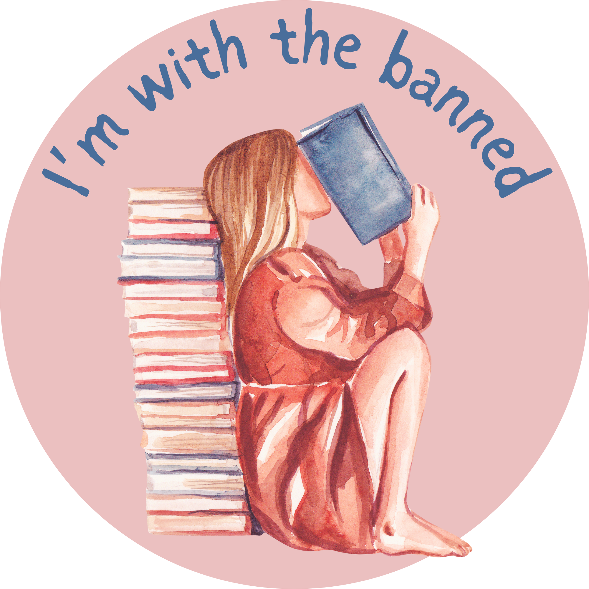 I'm With the Banned Sticker