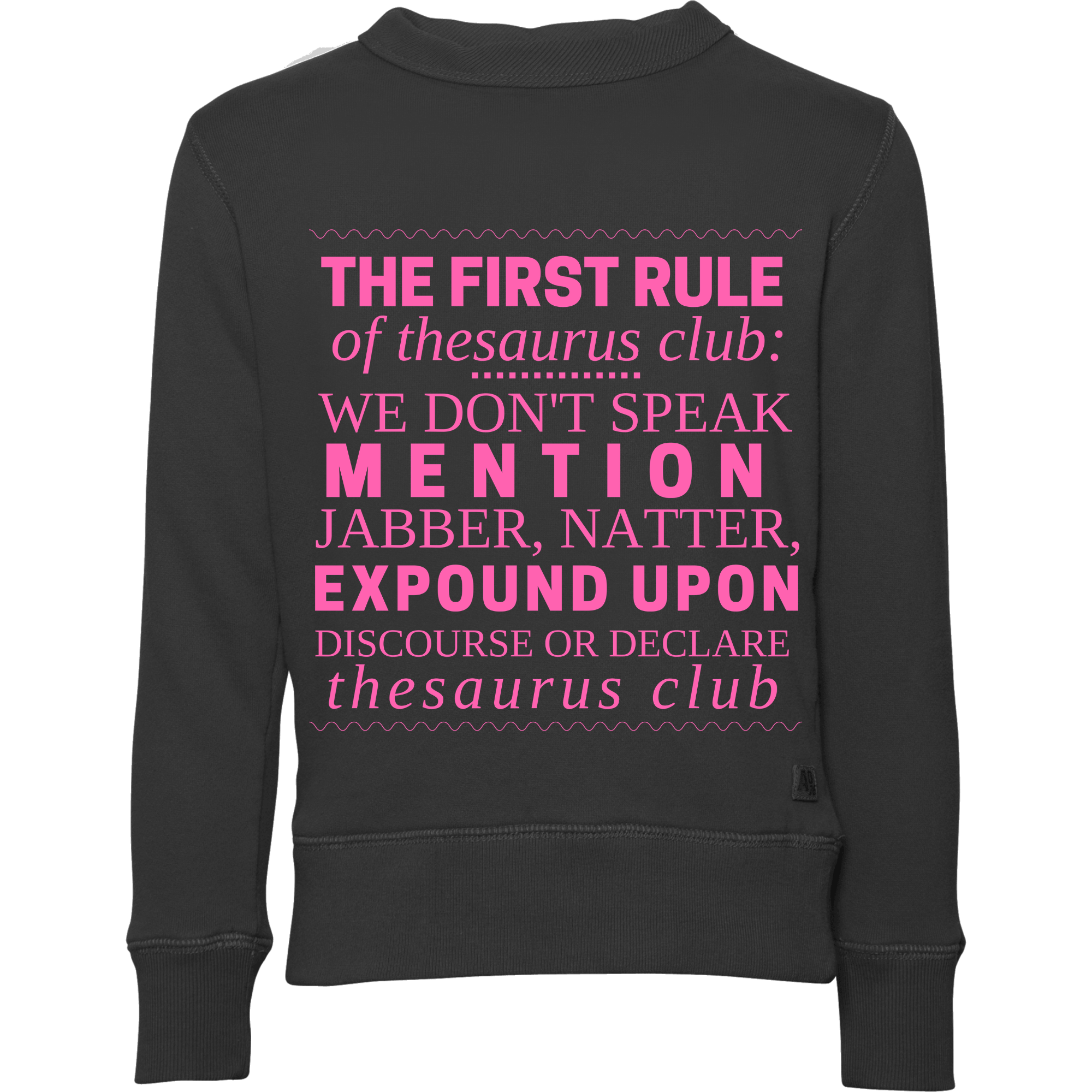Thesaurus Club Sticker