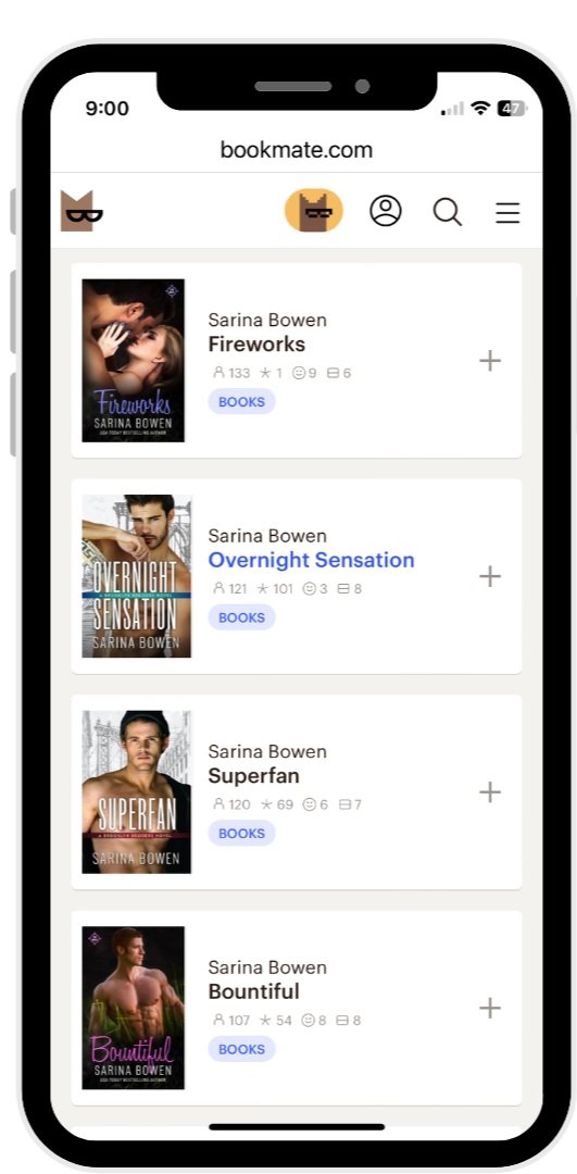 Subscription Services — Sarina Bowen
